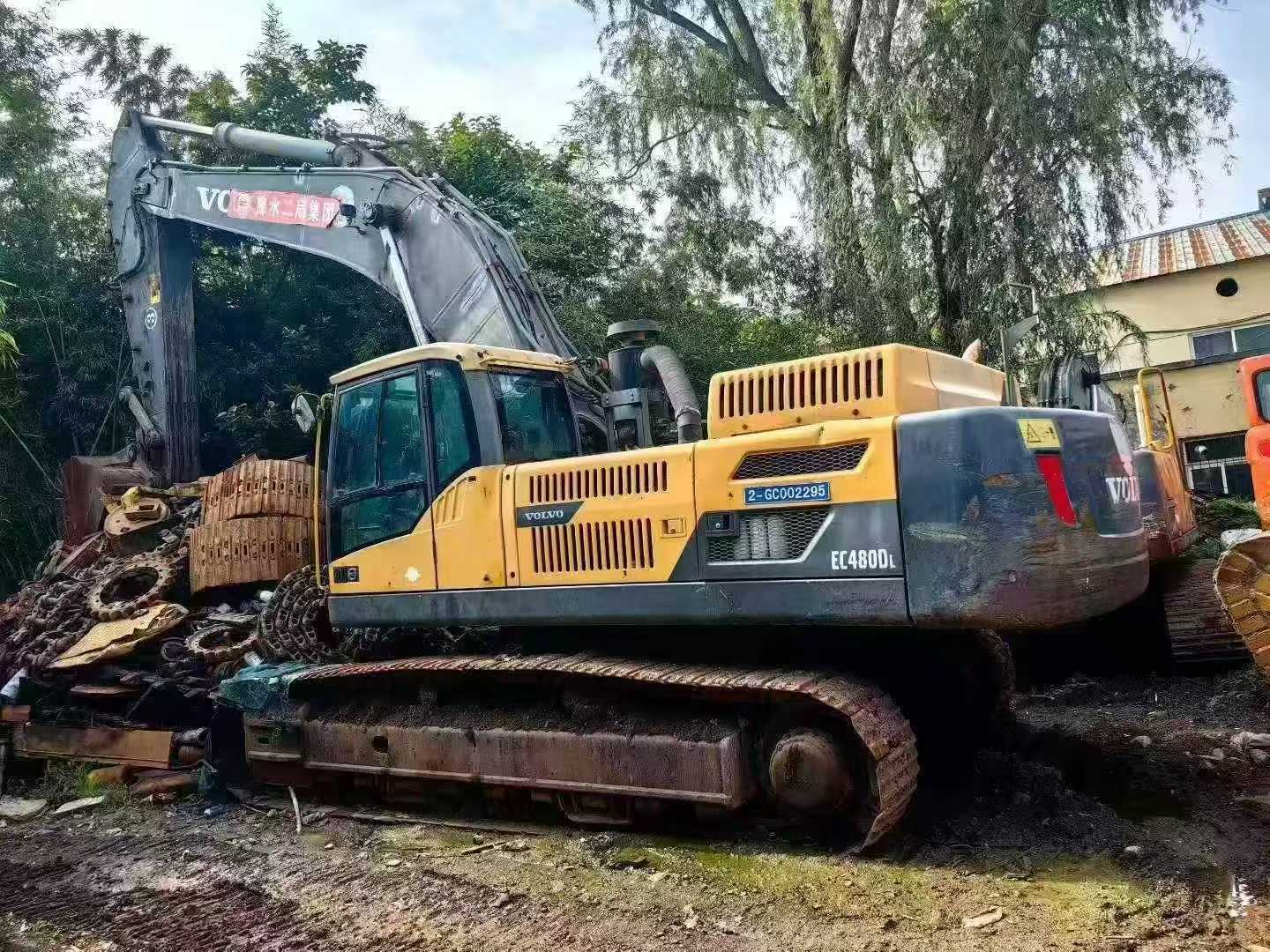 Buy Volvo EC480D Used Excavator / 8
