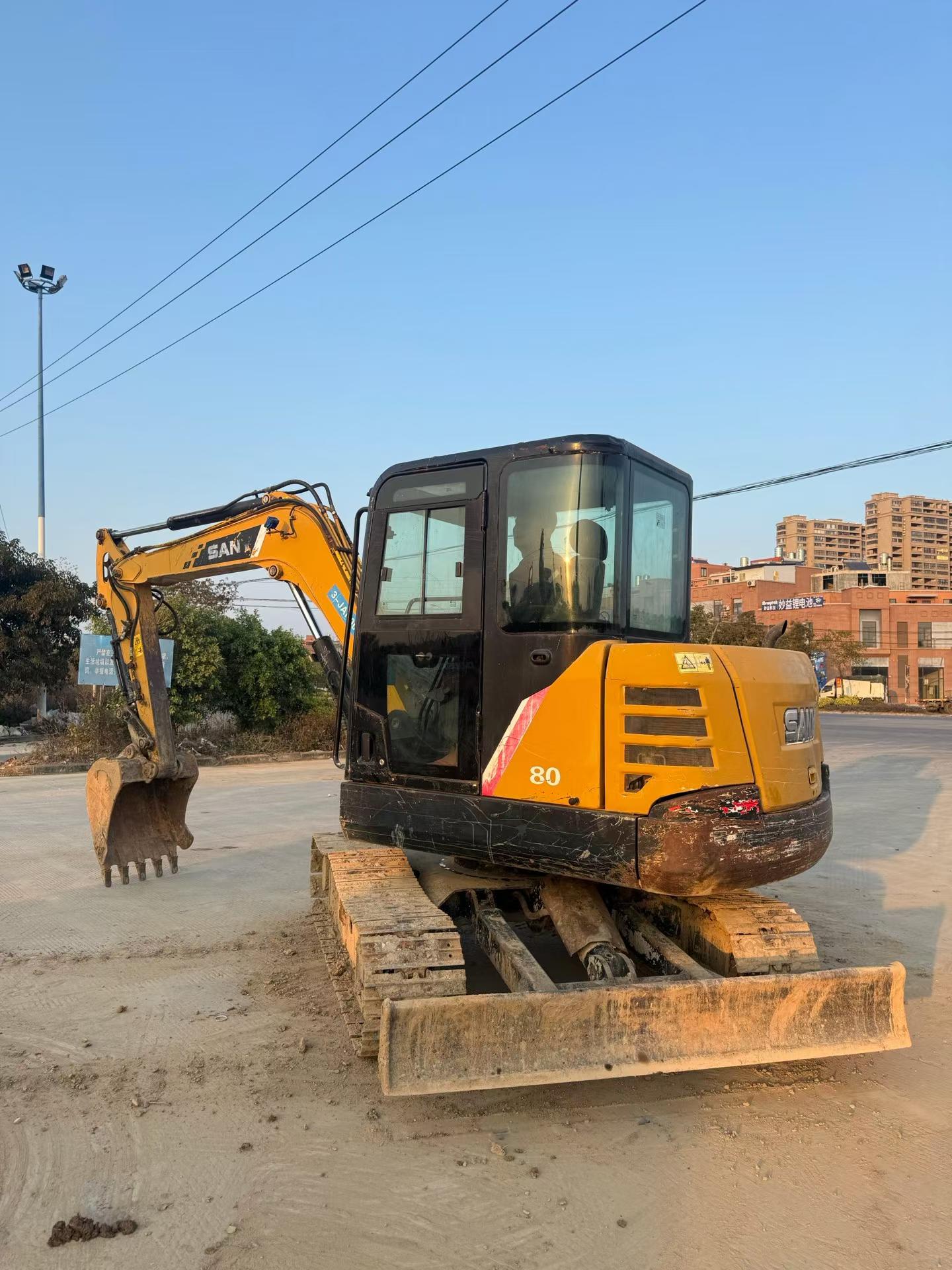 Buy Sany SY55 Used Excavator / 2