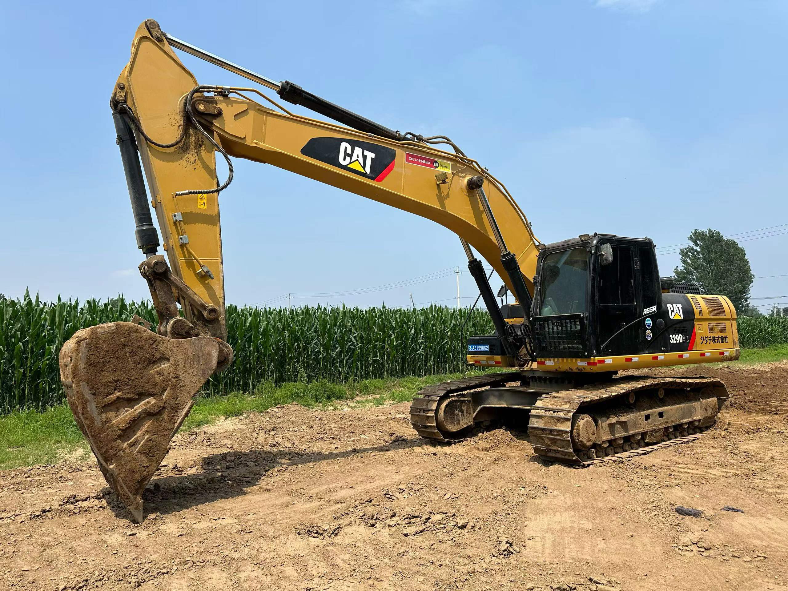 Buy Caterpillar 329D Used Excavator / 2