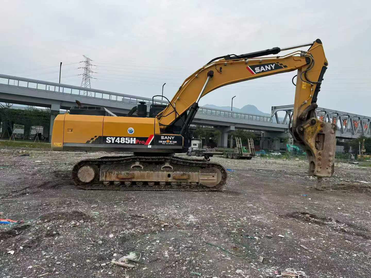 Buy Sany SY485C Used Excavator / 2