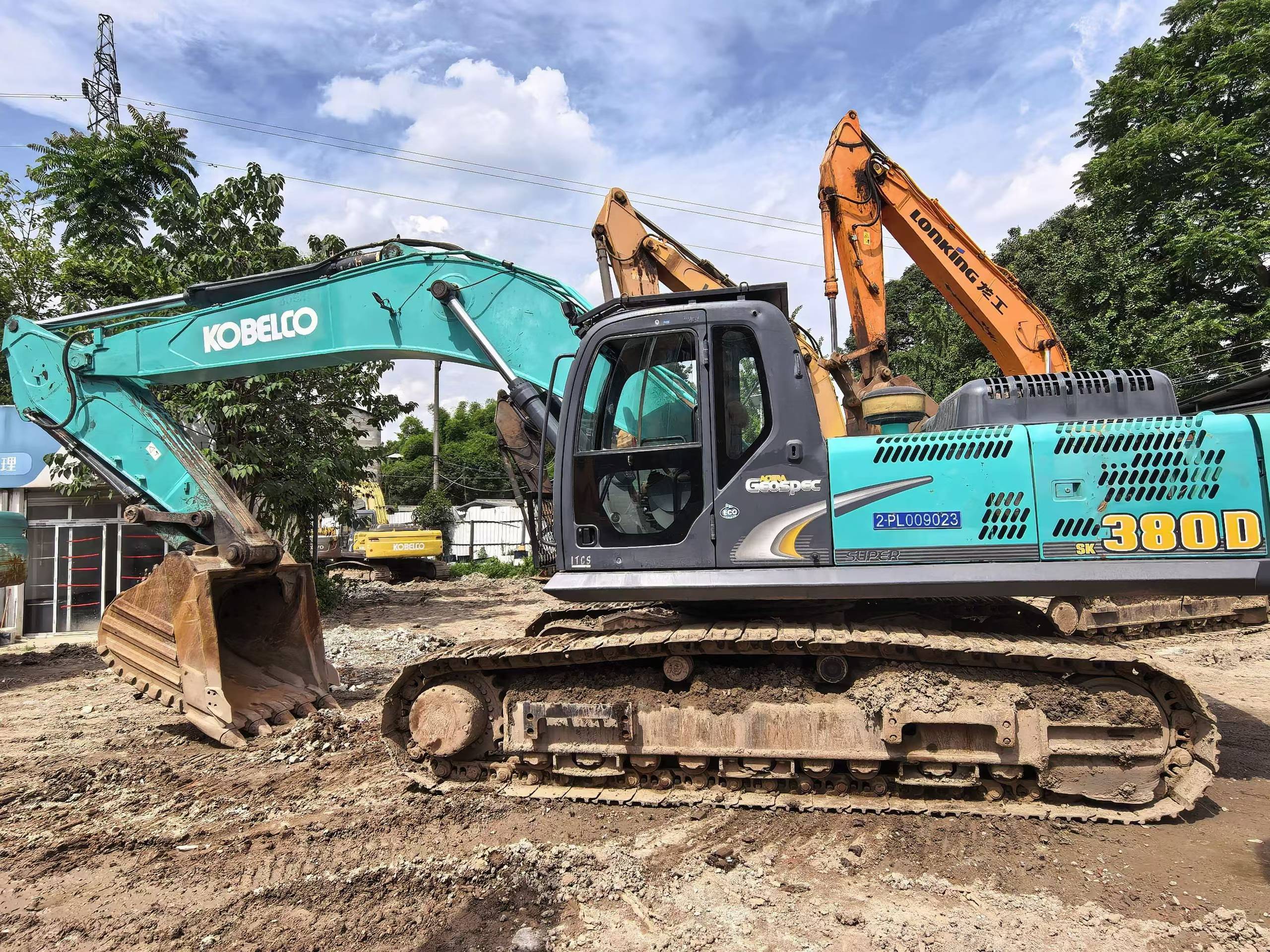 Buy Kobelco SK380D Used Excavator / 2
