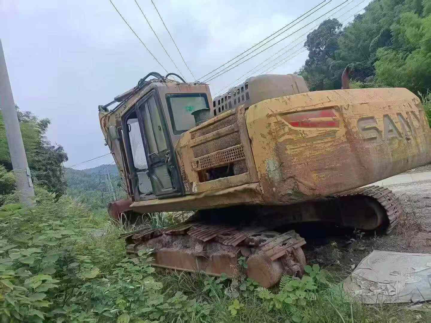 Buy Sany SY245H Used Excavator / 2