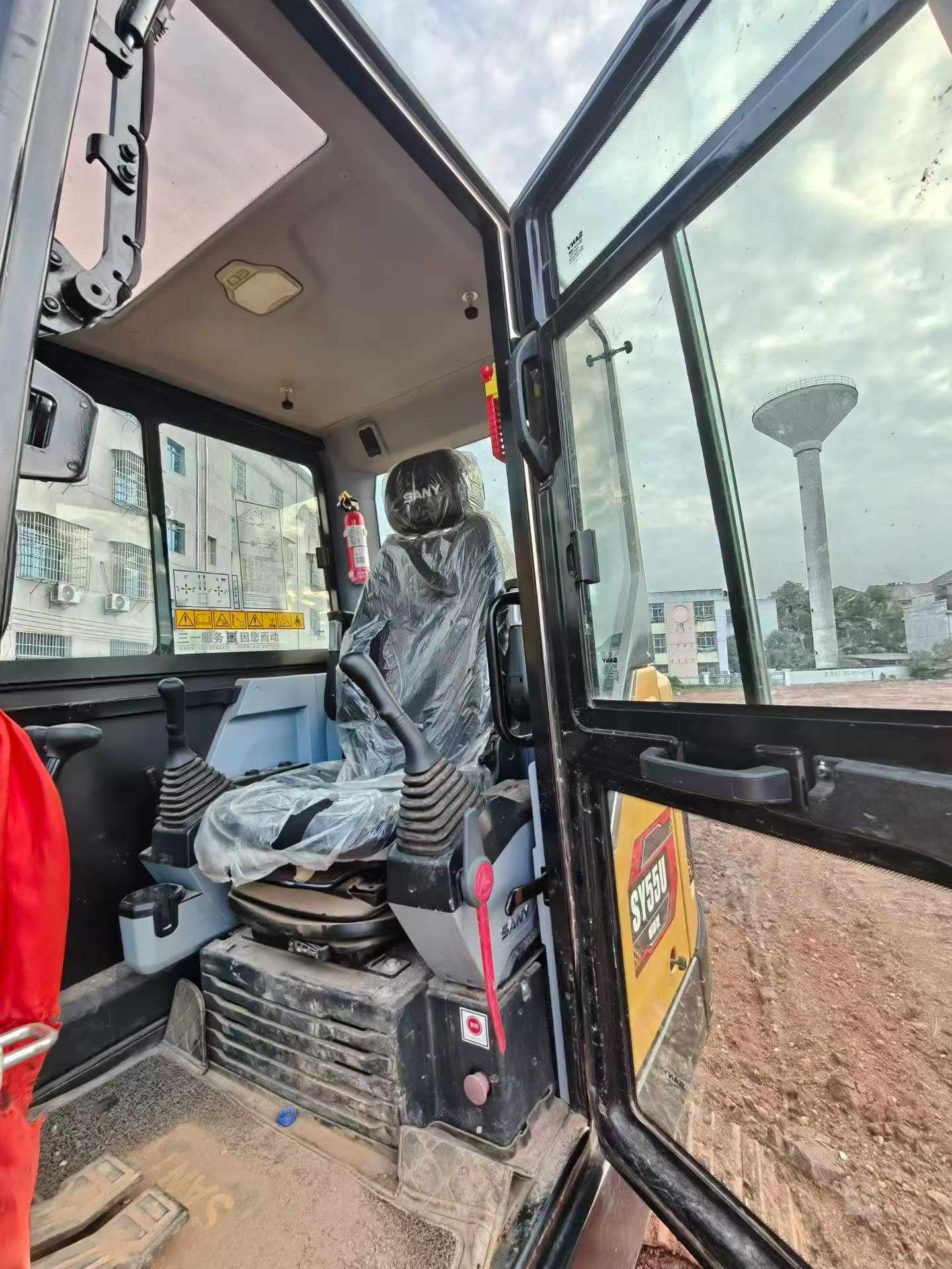 Buy Sany SY55 Used Excavator / 6