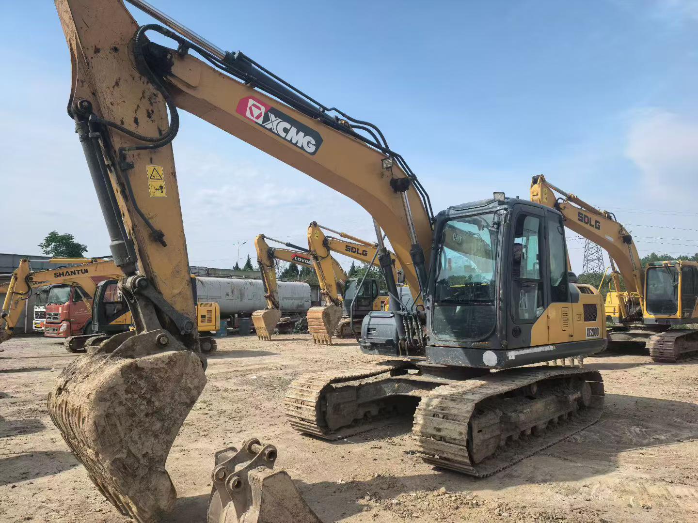 Buy XCMG XE155D Used Excavator / 5
