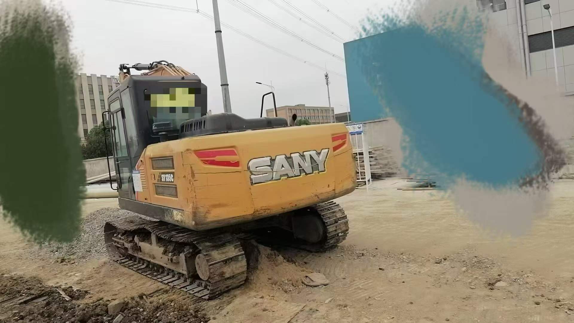 Buy Sany SY135 Used Excavator / 4