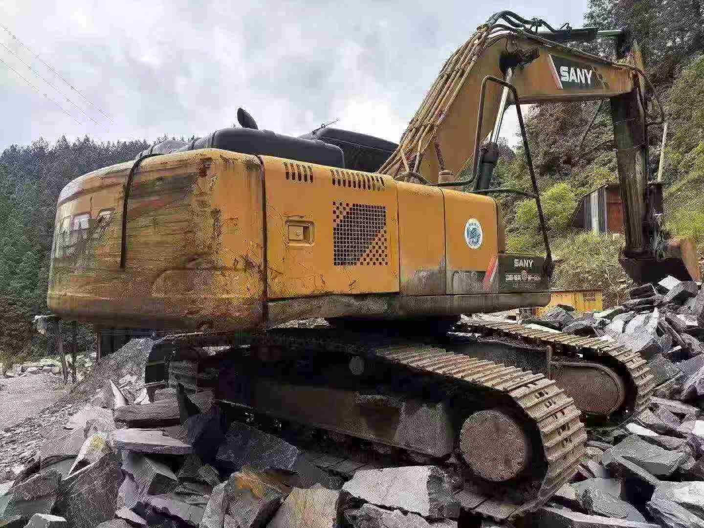Buy Sany SY195C Used Excavator / 8