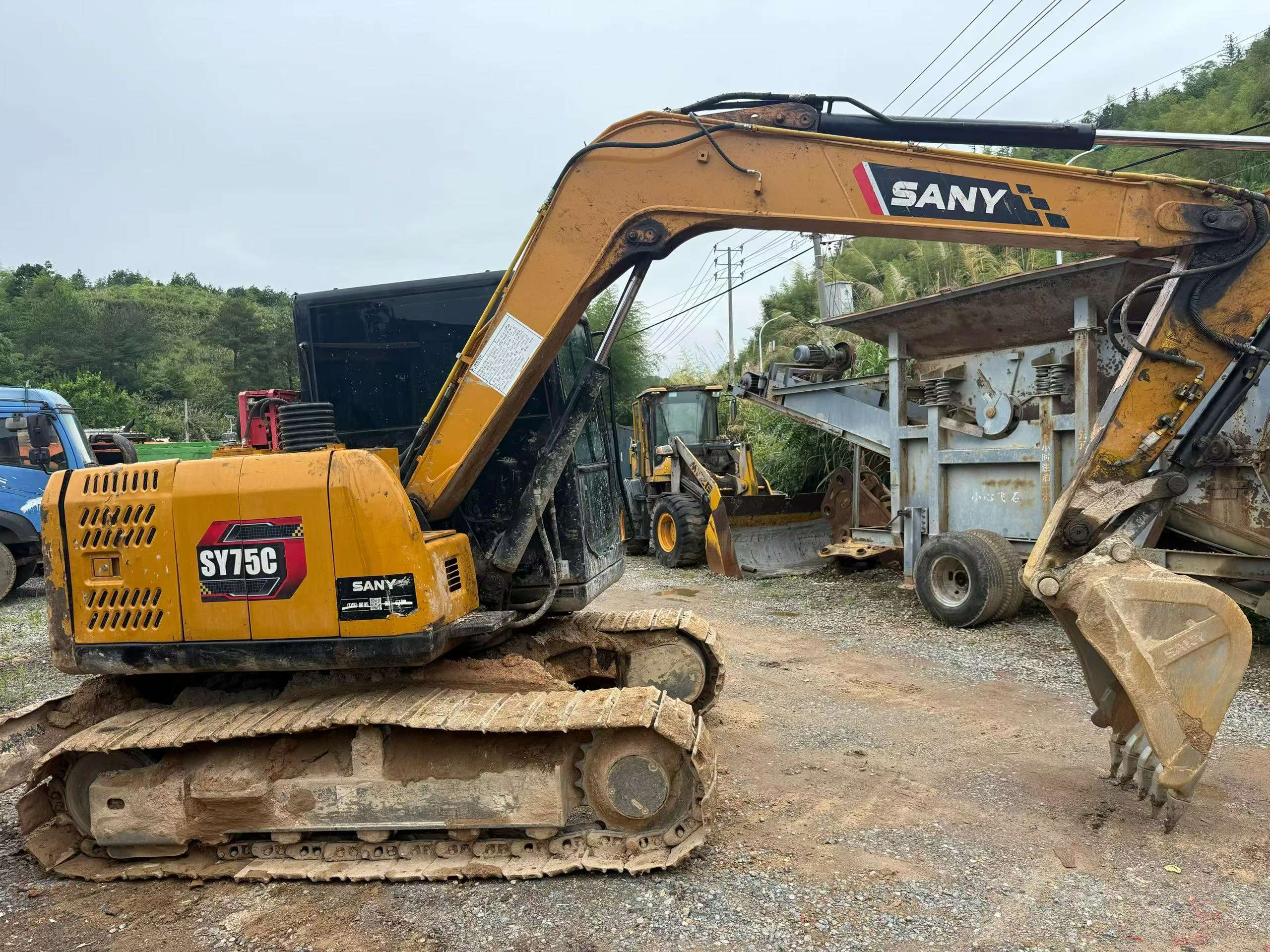 Buy Sany SY75 Used Excavator / 3