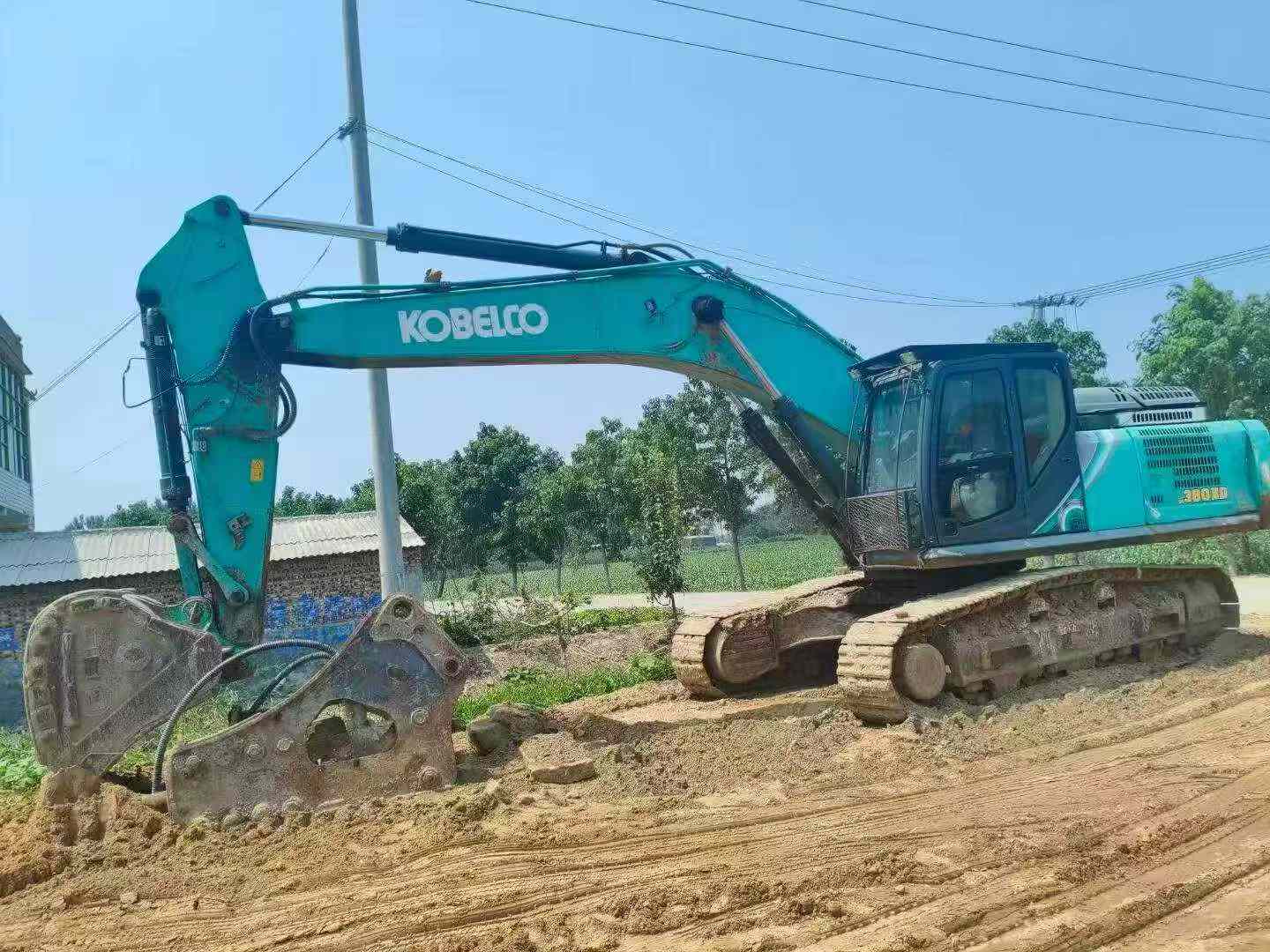 Buy Kobelco SK380D Used Excavator / 3