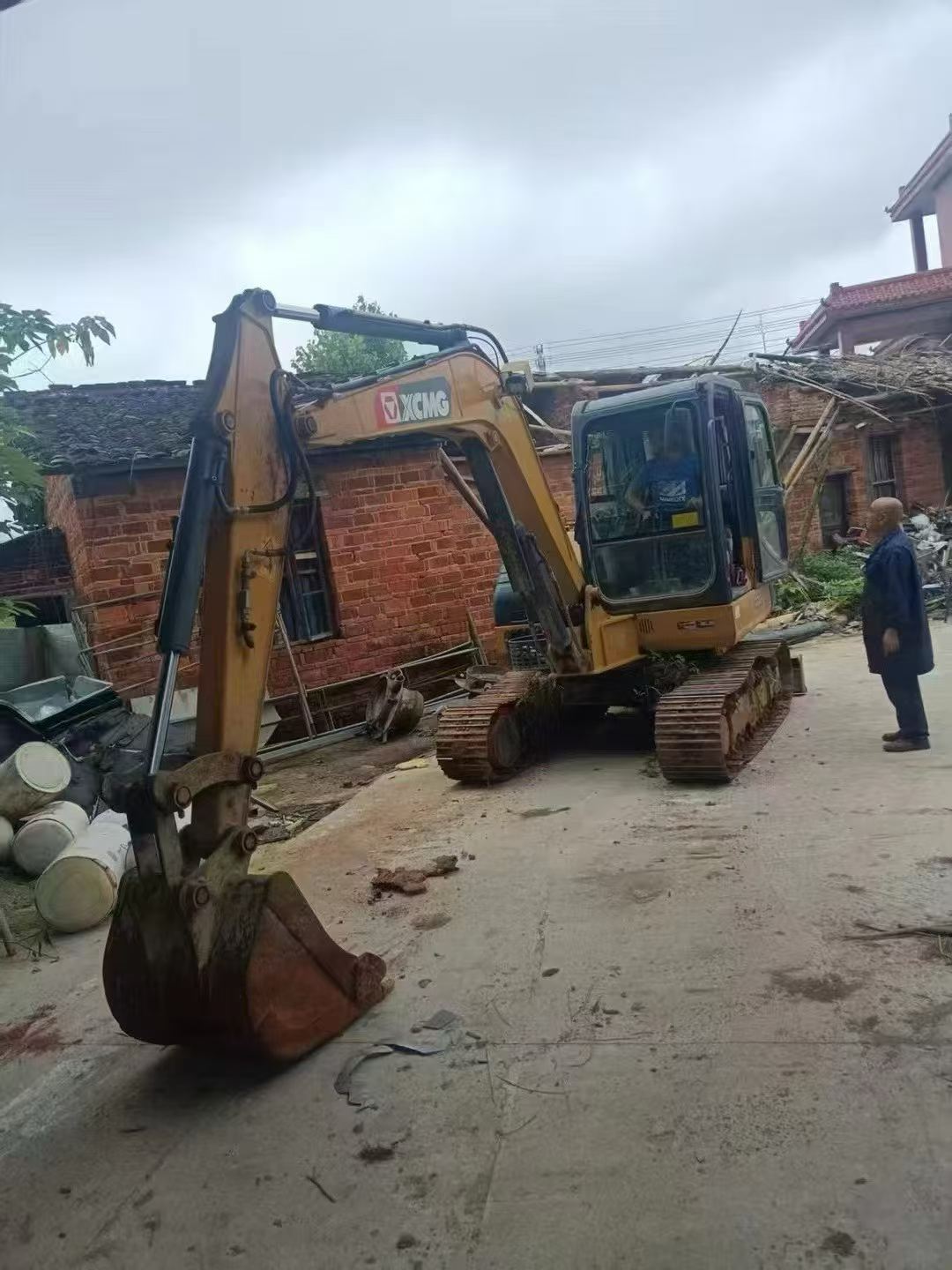 Buy XCMG XE55D Used Loader / 8