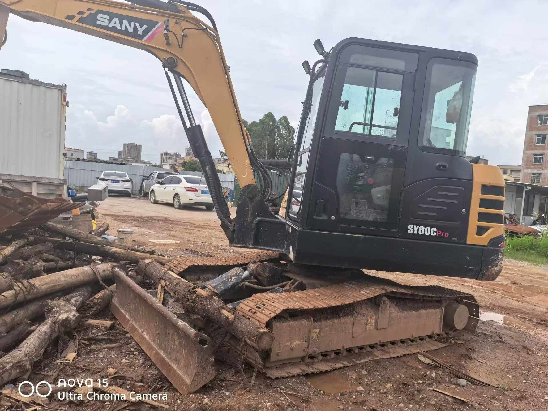 Buy Sany SY60 Used Excavator / 9