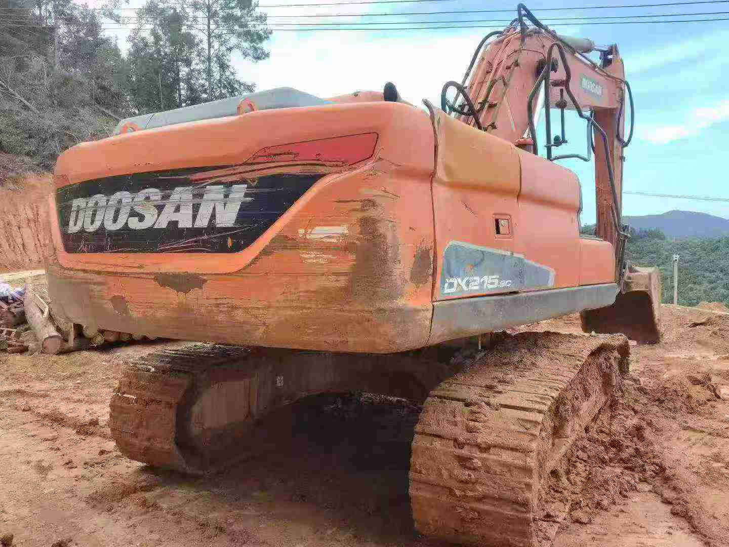Buy Doosan DX215-9C Used Excavator / 3