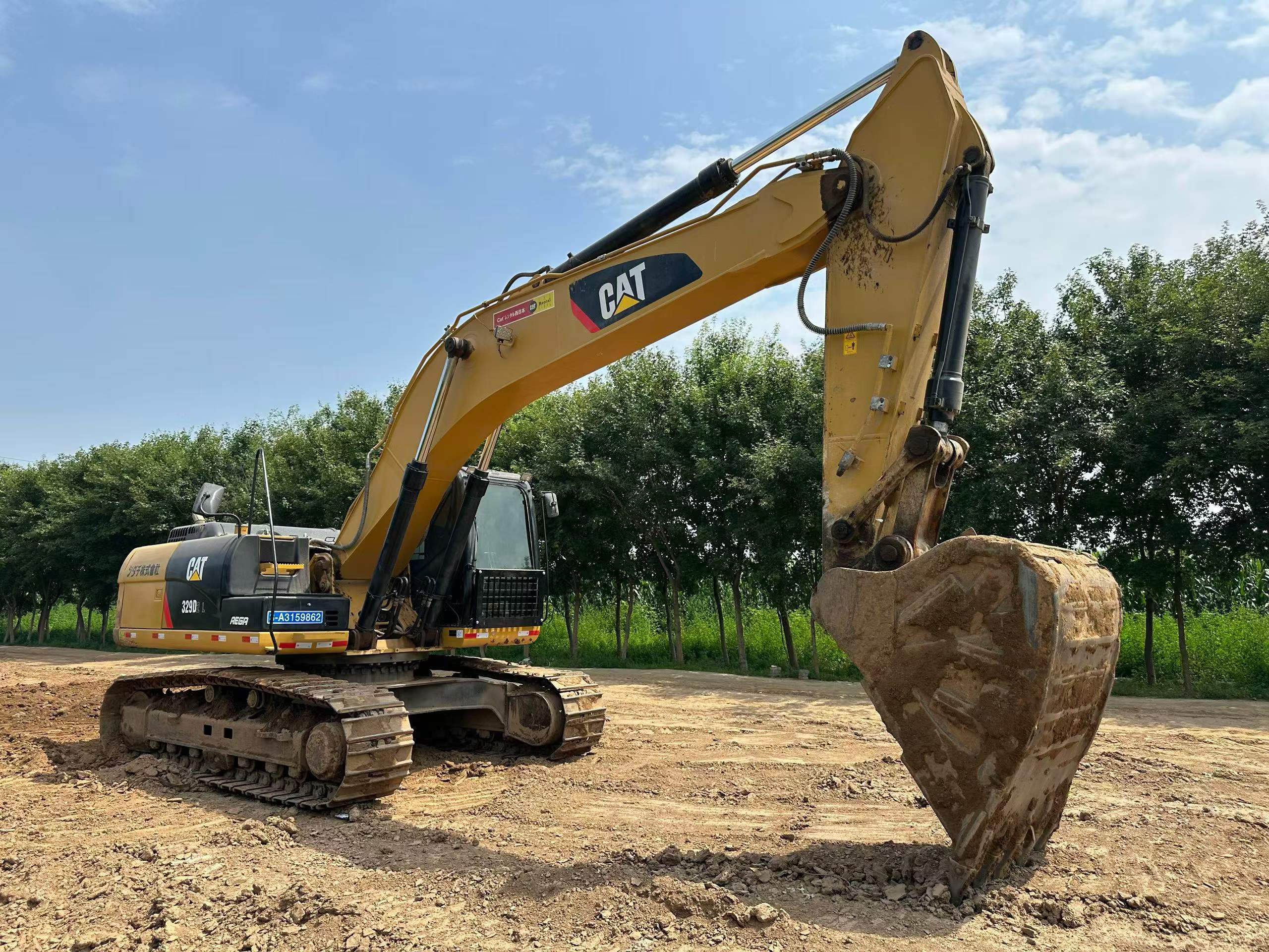 Buy Caterpillar 329D Used Excavator / 4
