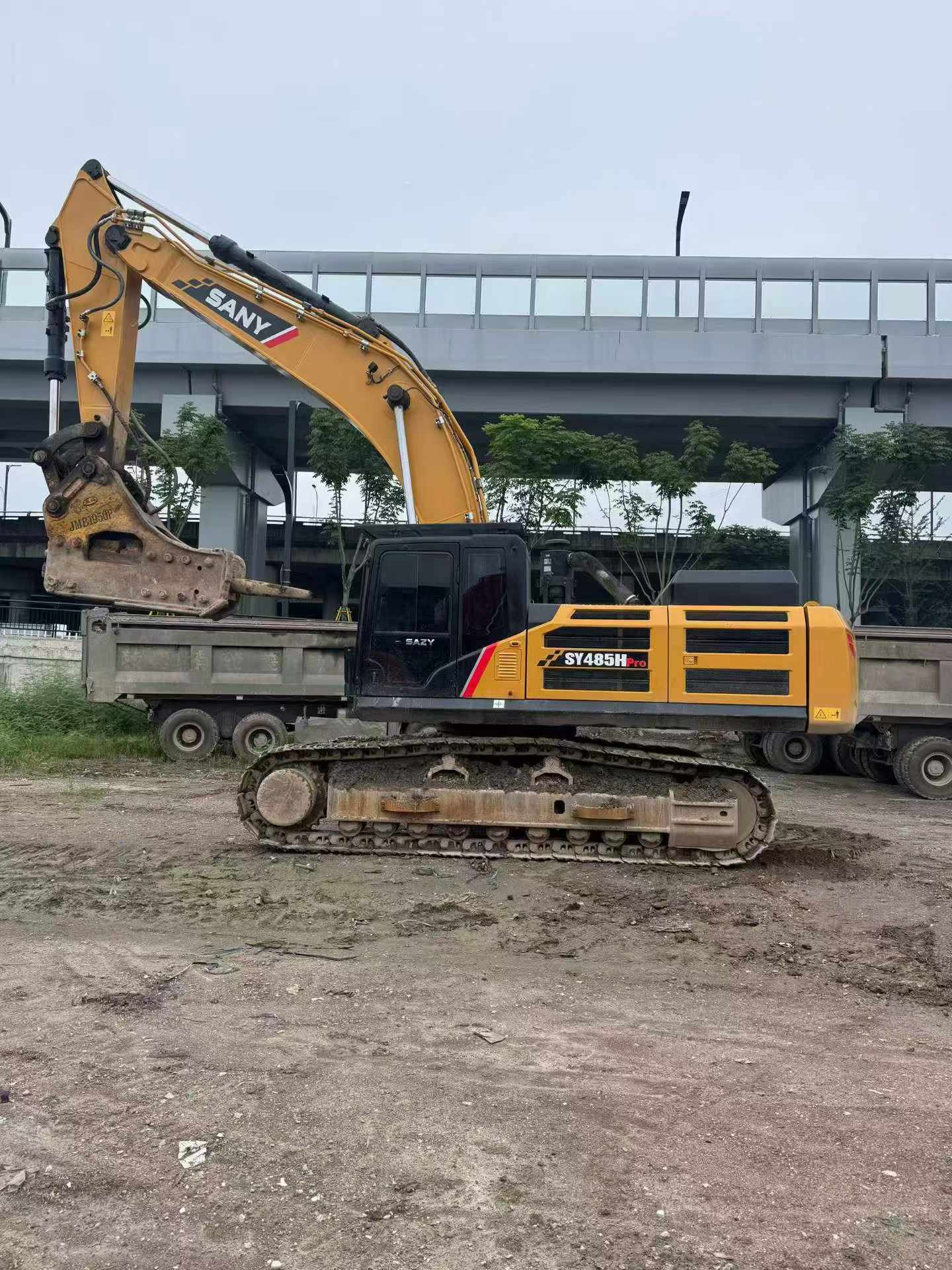 Buy Sany SY485C Used Excavator / 3
