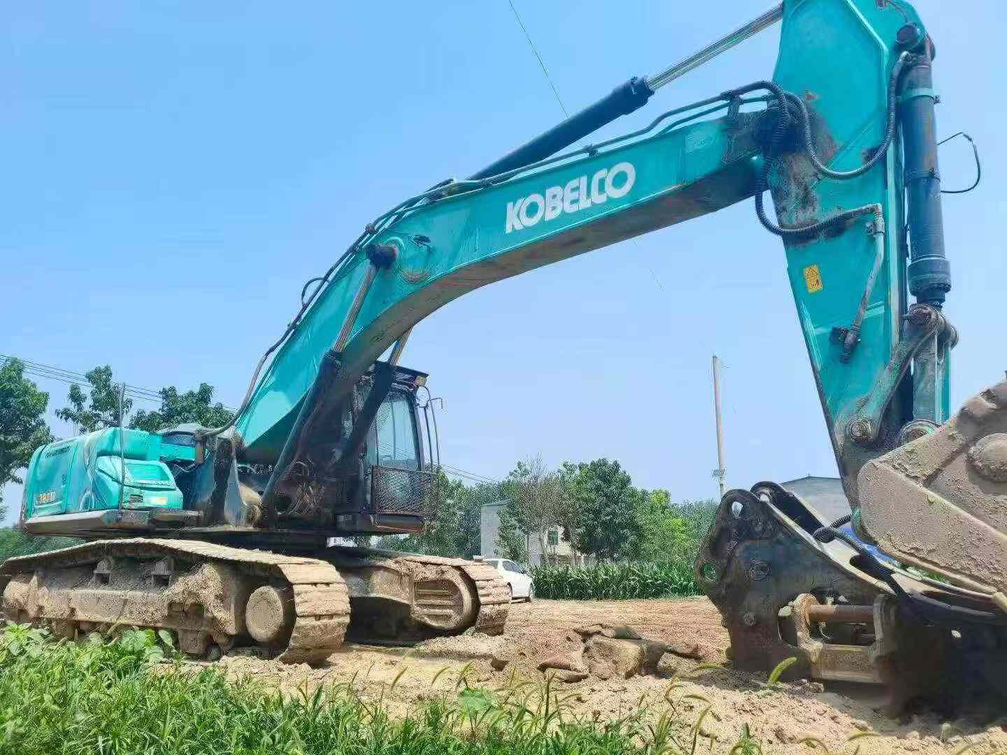 Buy Kobelco SK380D Used Excavator / 4