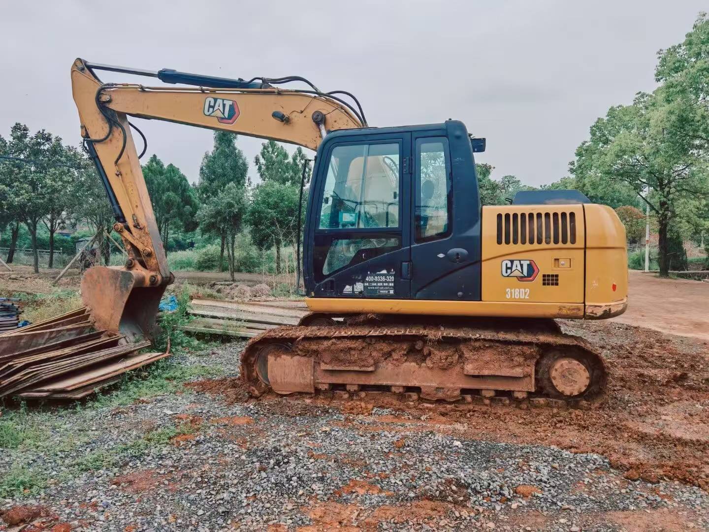 Buy Caterpillar 313D Used Excavator / 4