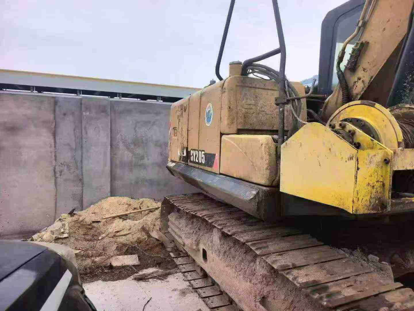 Buy Sany SY155C Used Excavator / 4