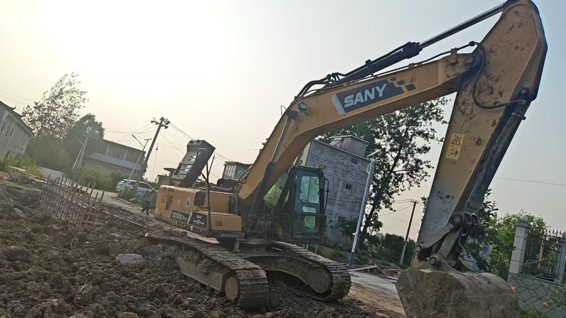 Buy Sany SY215C-8 Used Excavator / 6