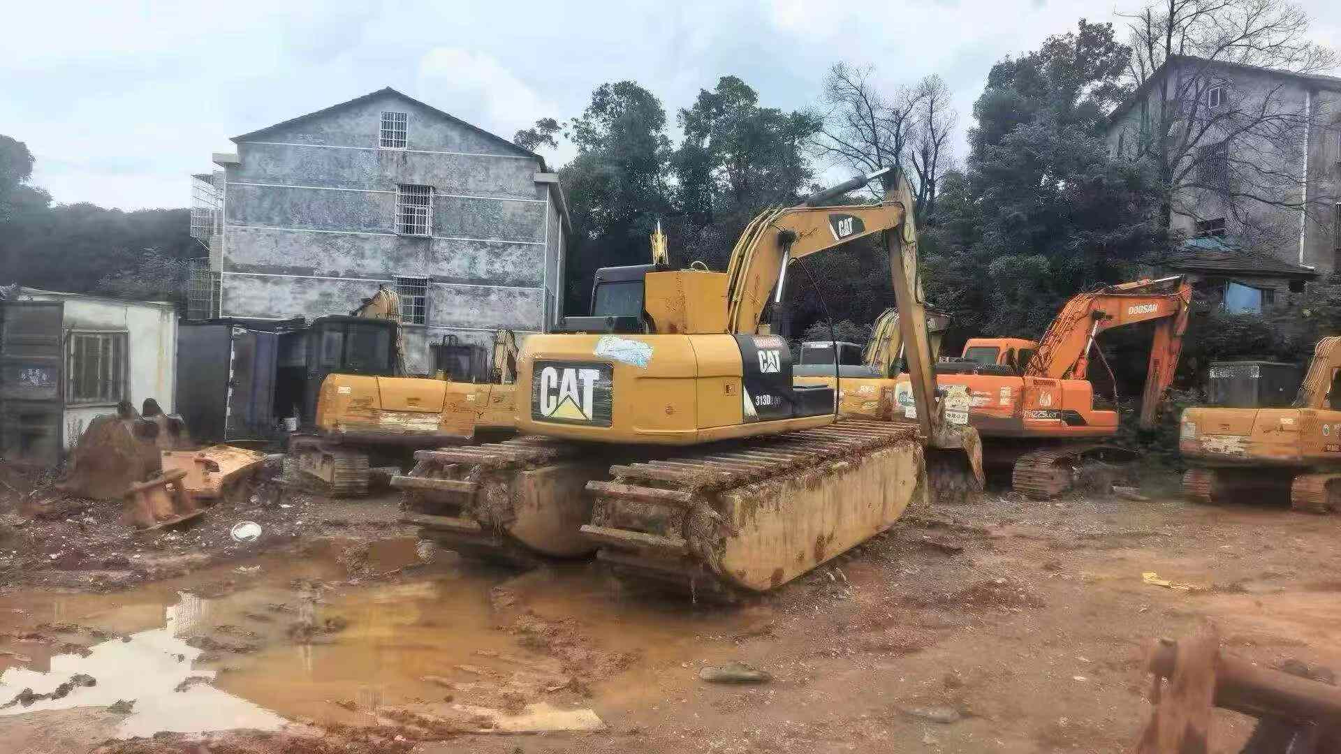 Buy Caterpillar 313D Used Excavator / 4