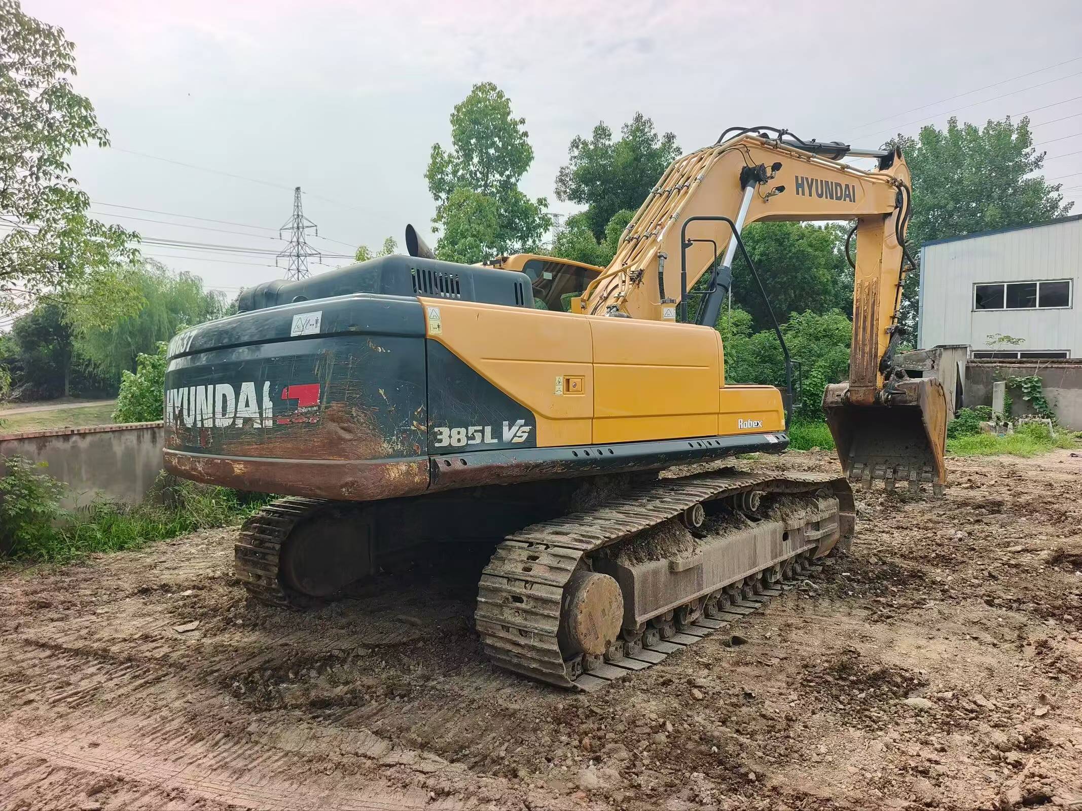 Buy Hyundai R350LVS Used Excavator / 7