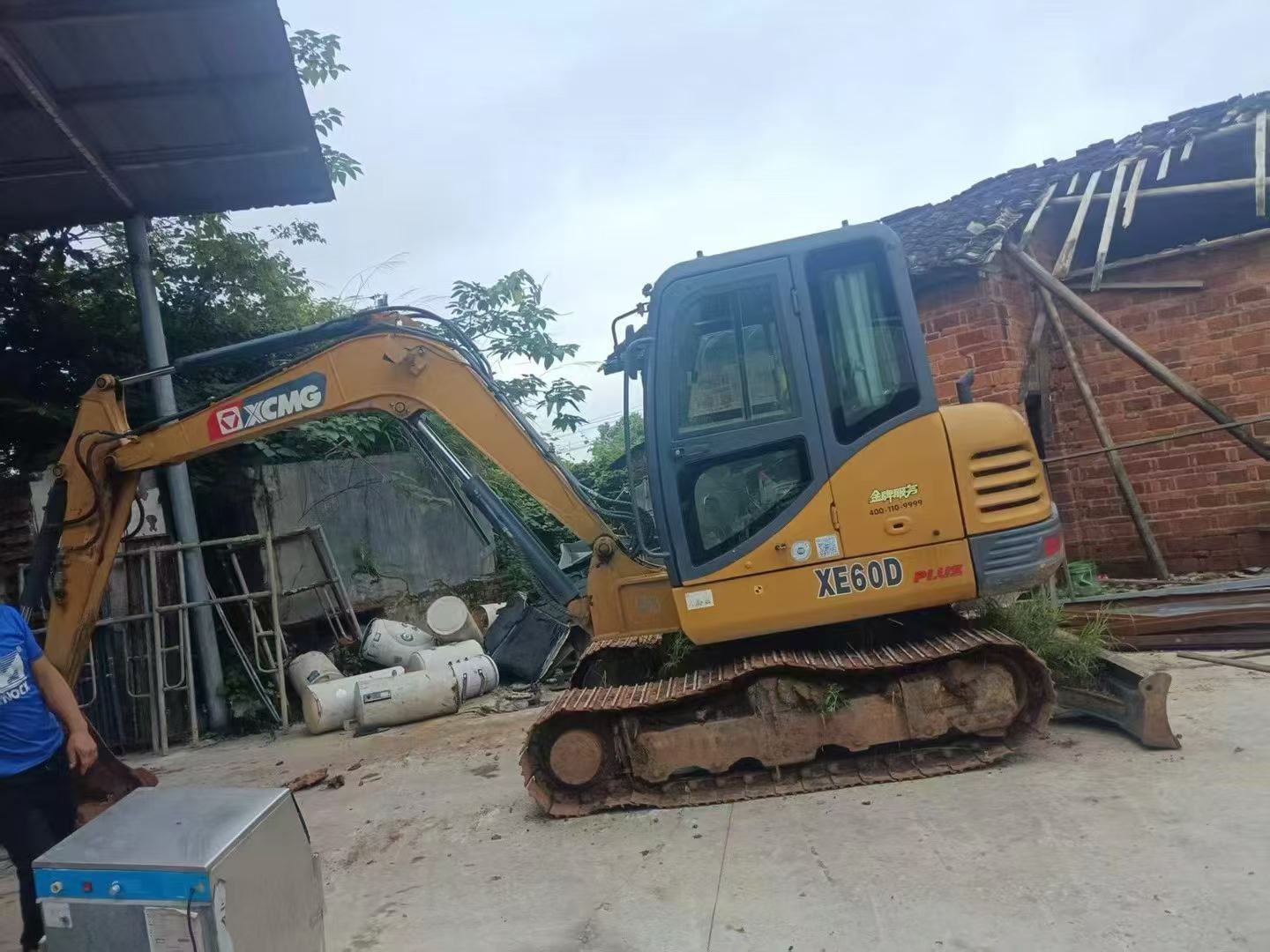 Buy XCMG XE55D Used Excavator / 3