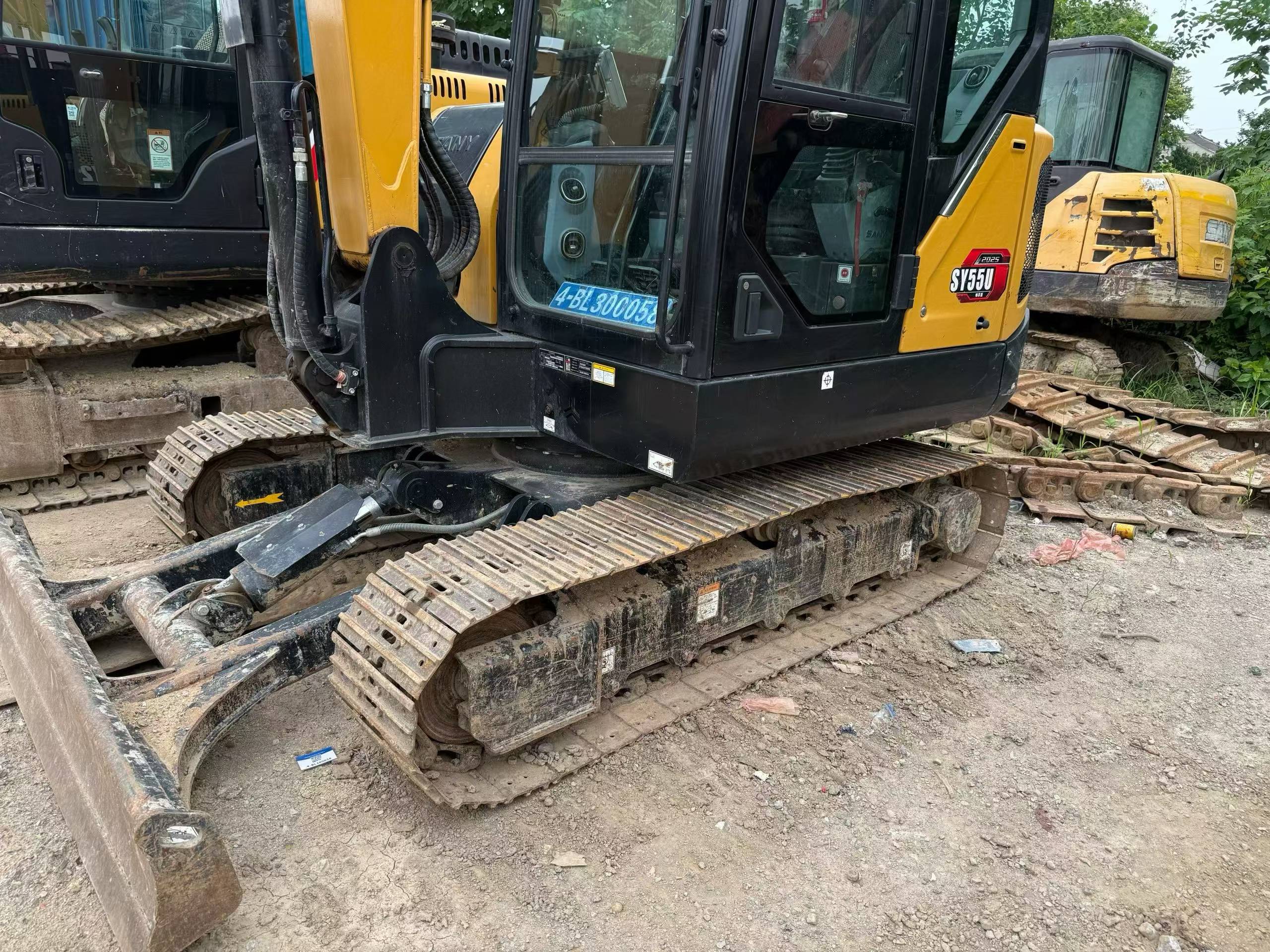 Buy Sany SY55 Used Excavator / 5