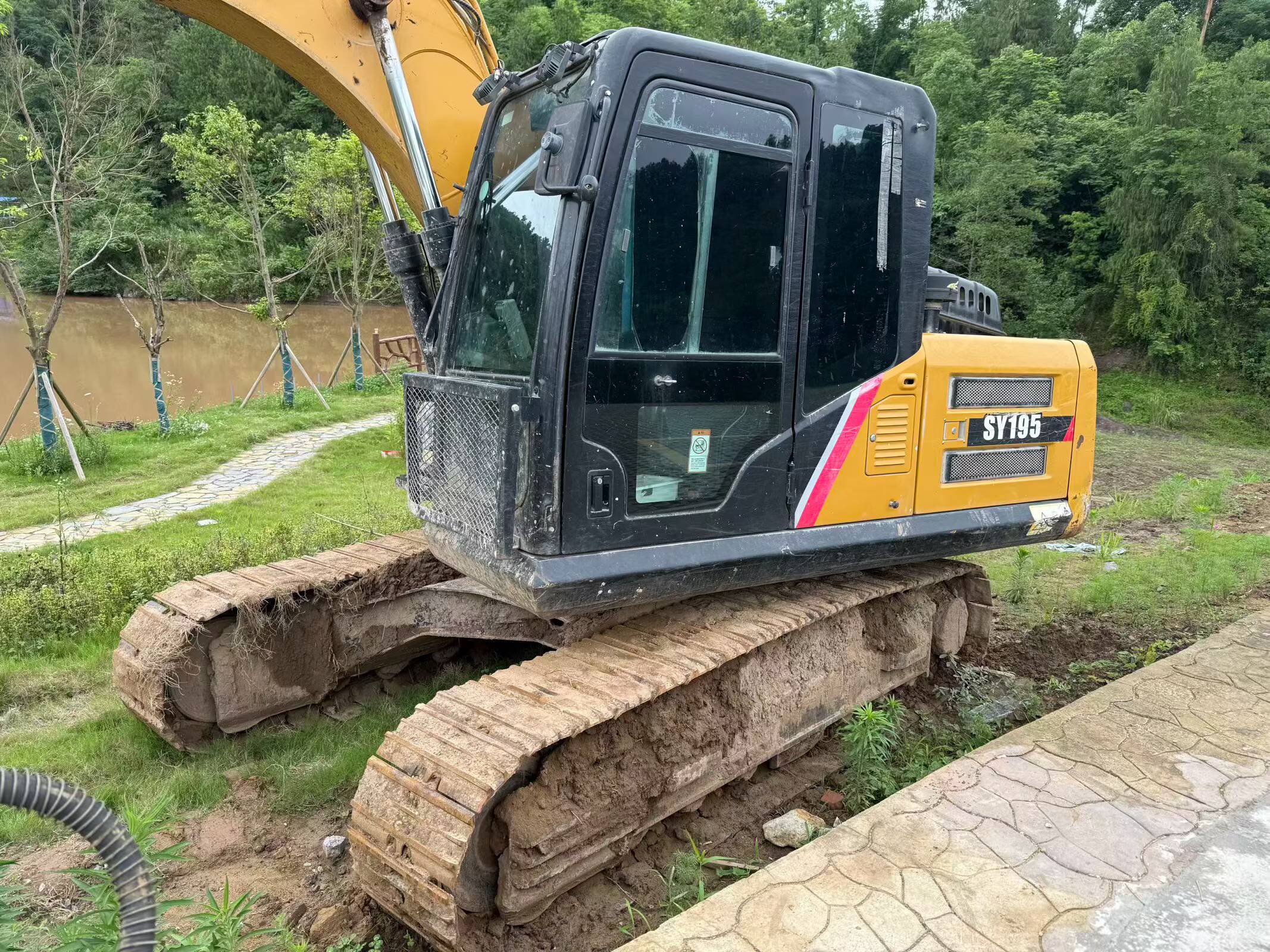 Buy Sany SY155C Used Excavator / 2