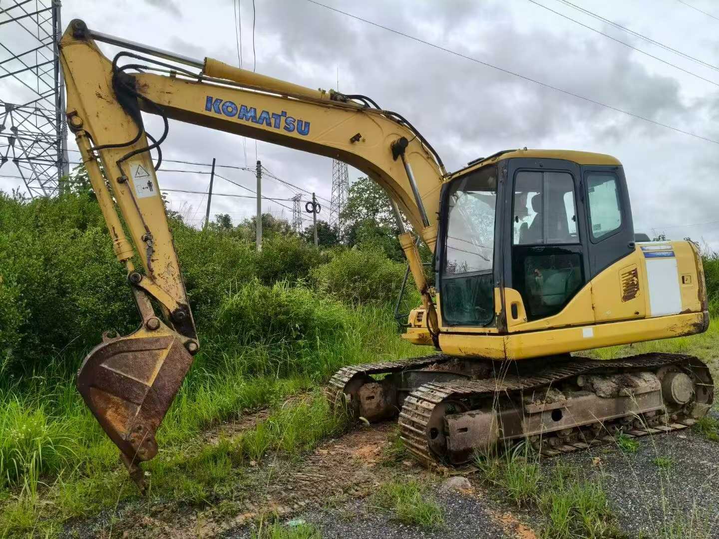 Buy Komatsu PC110-7 Used Excavator / 6