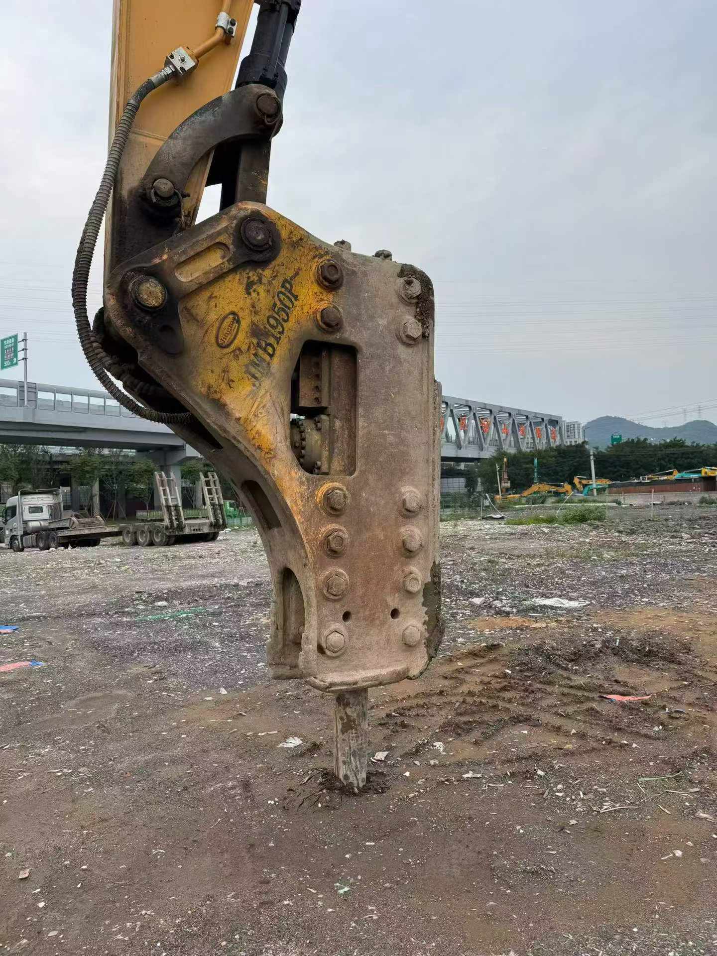 Buy Sany SY485C Used Excavator / 8
