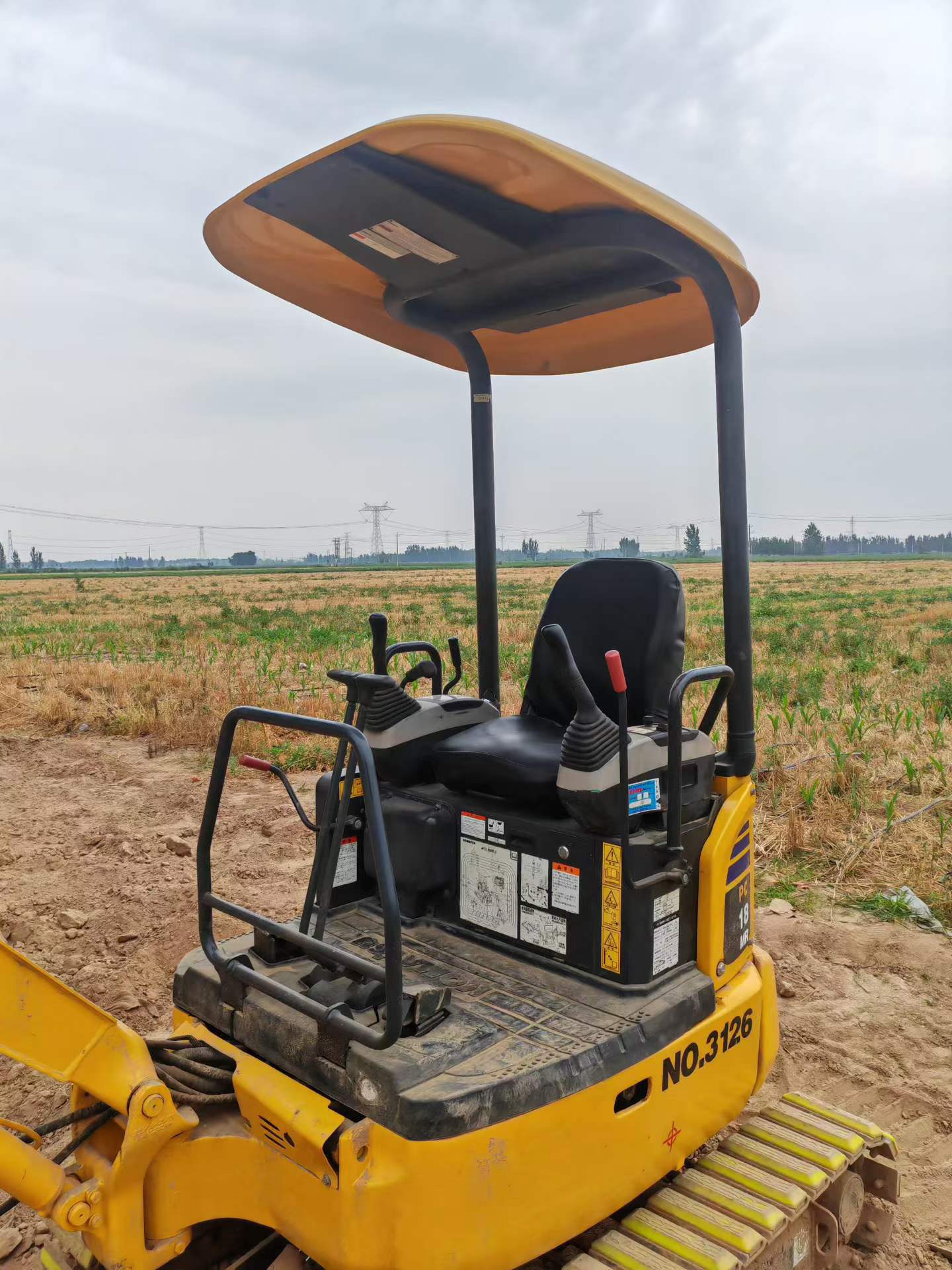 Buy Komatsu PC20-2 Used Excavator / 5