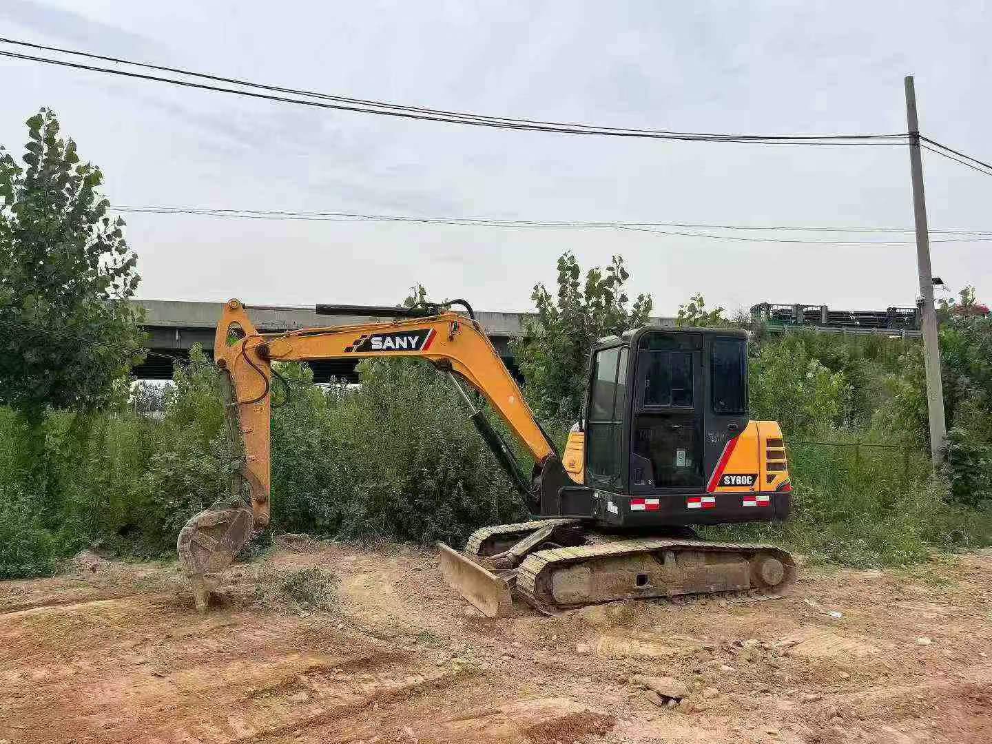 Buy Sany SY60 Used Excavator / 3