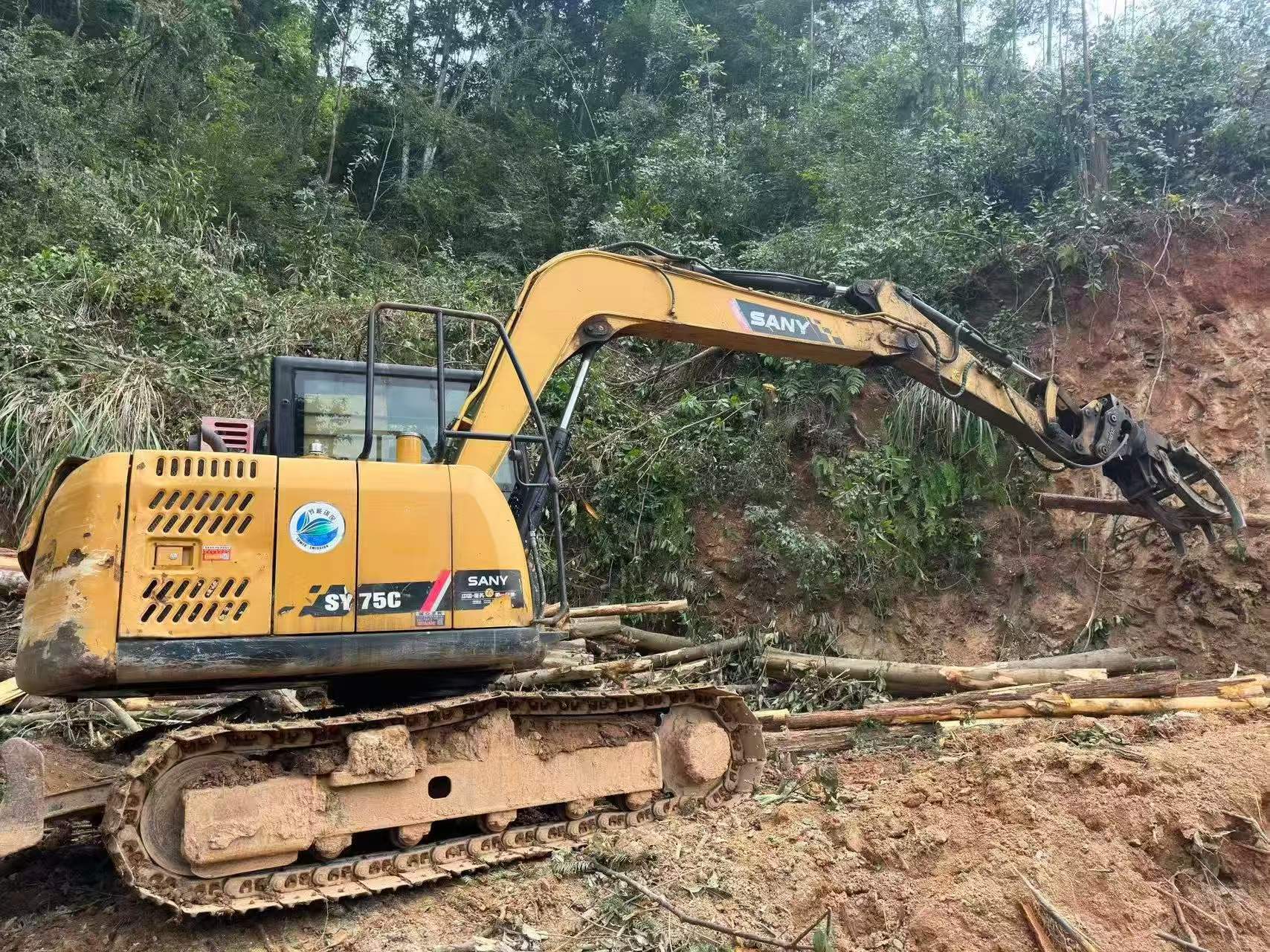 Buy Sany SY75 Used Excavator / 3