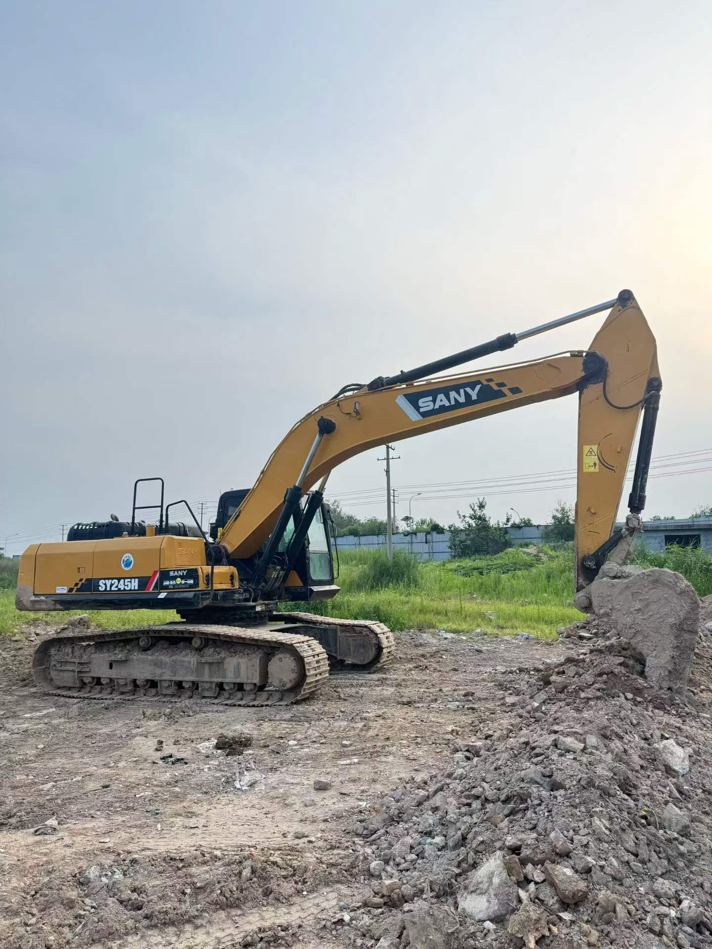 Buy Sany SY245H Used Excavator / 5