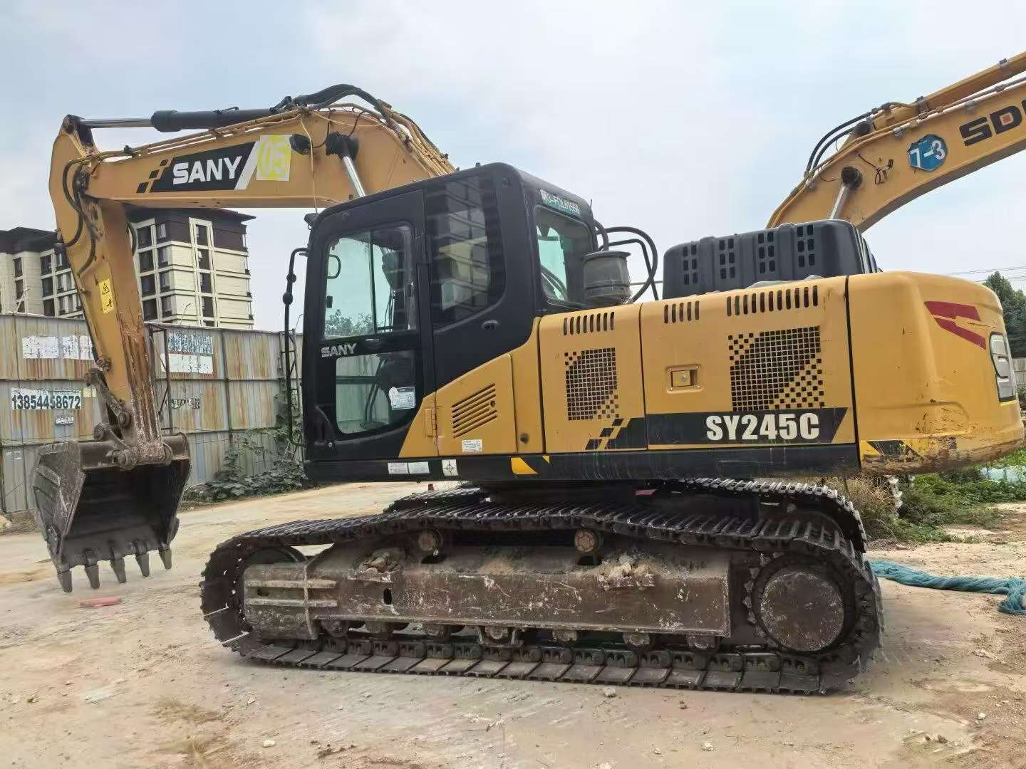 Buy Sany SY205C Used Excavator / 7