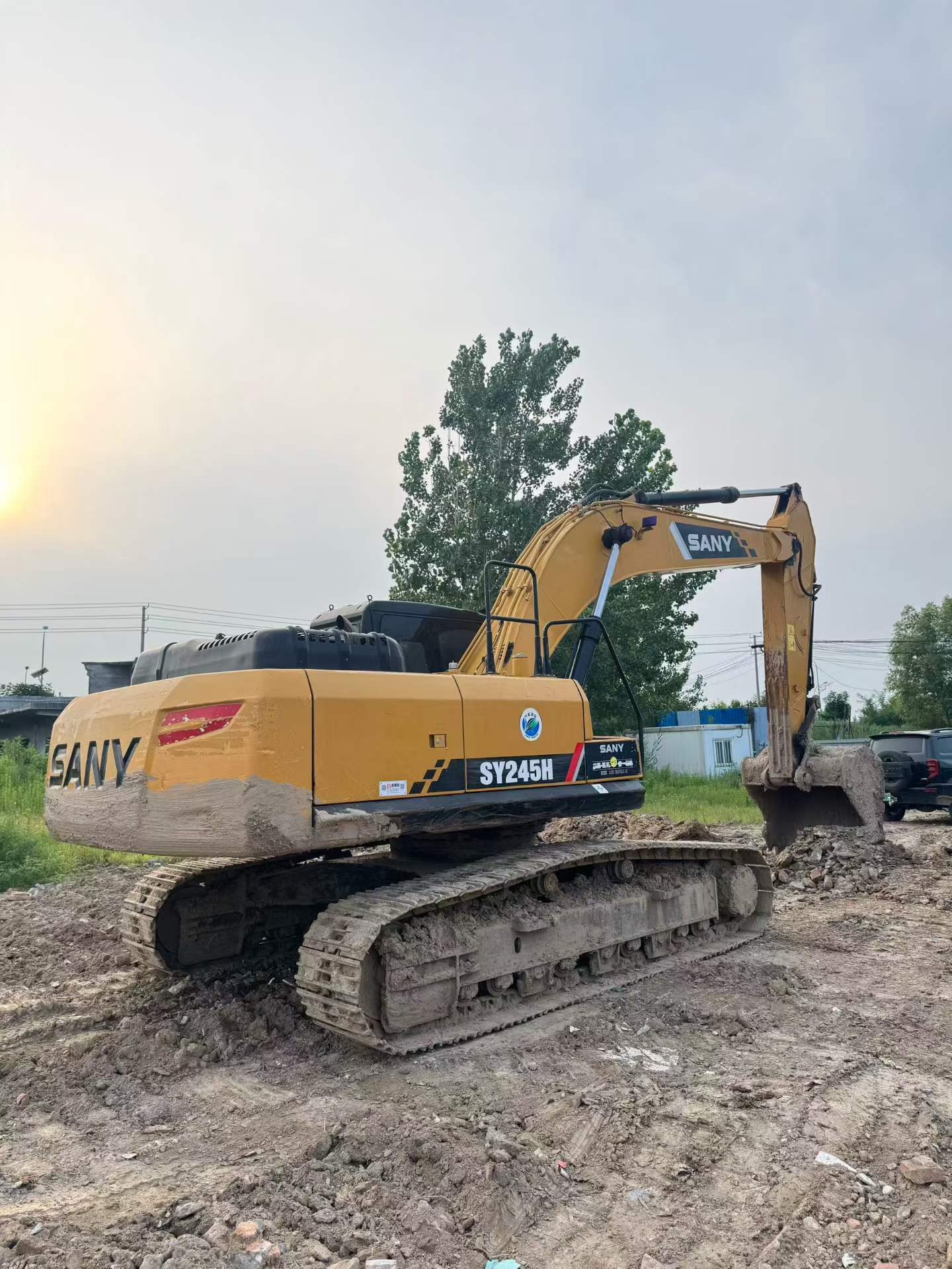 Buy Sany SY245H Used Excavator / 3