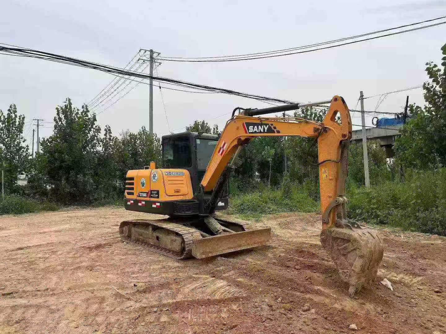 Buy Sany SY60 Used Excavator / 2