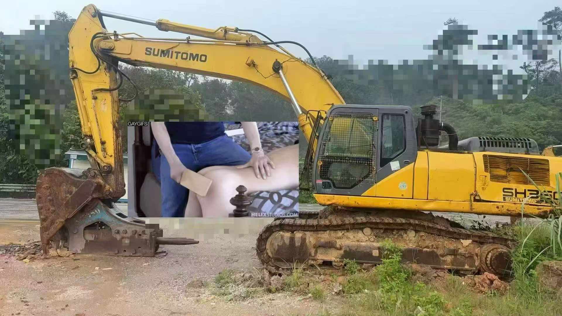 Buy Sumitomo SH350-5 Used Excavator / 2