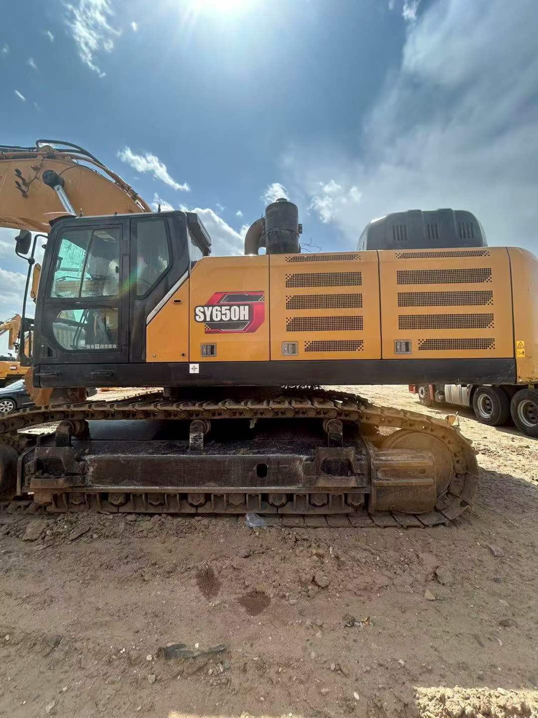 Buy Sany SY650H Used Excavator / 2