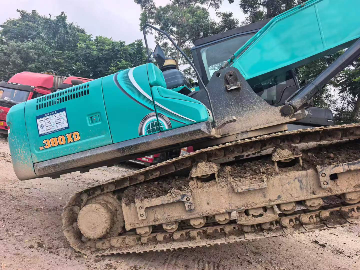 Buy Kobelco SK380D Used Excavator / 4