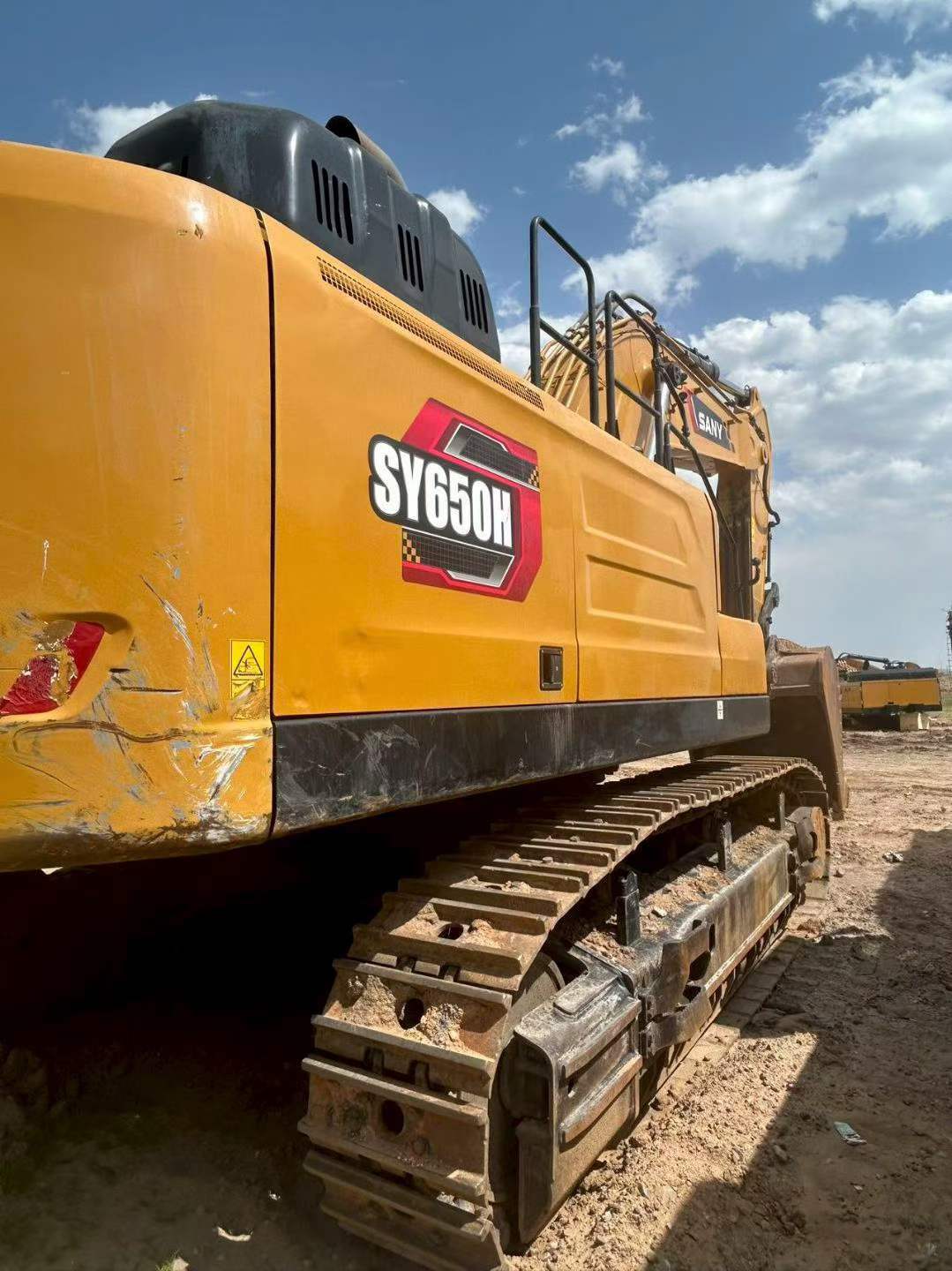 Buy Sany SY650H Used Excavator / 3