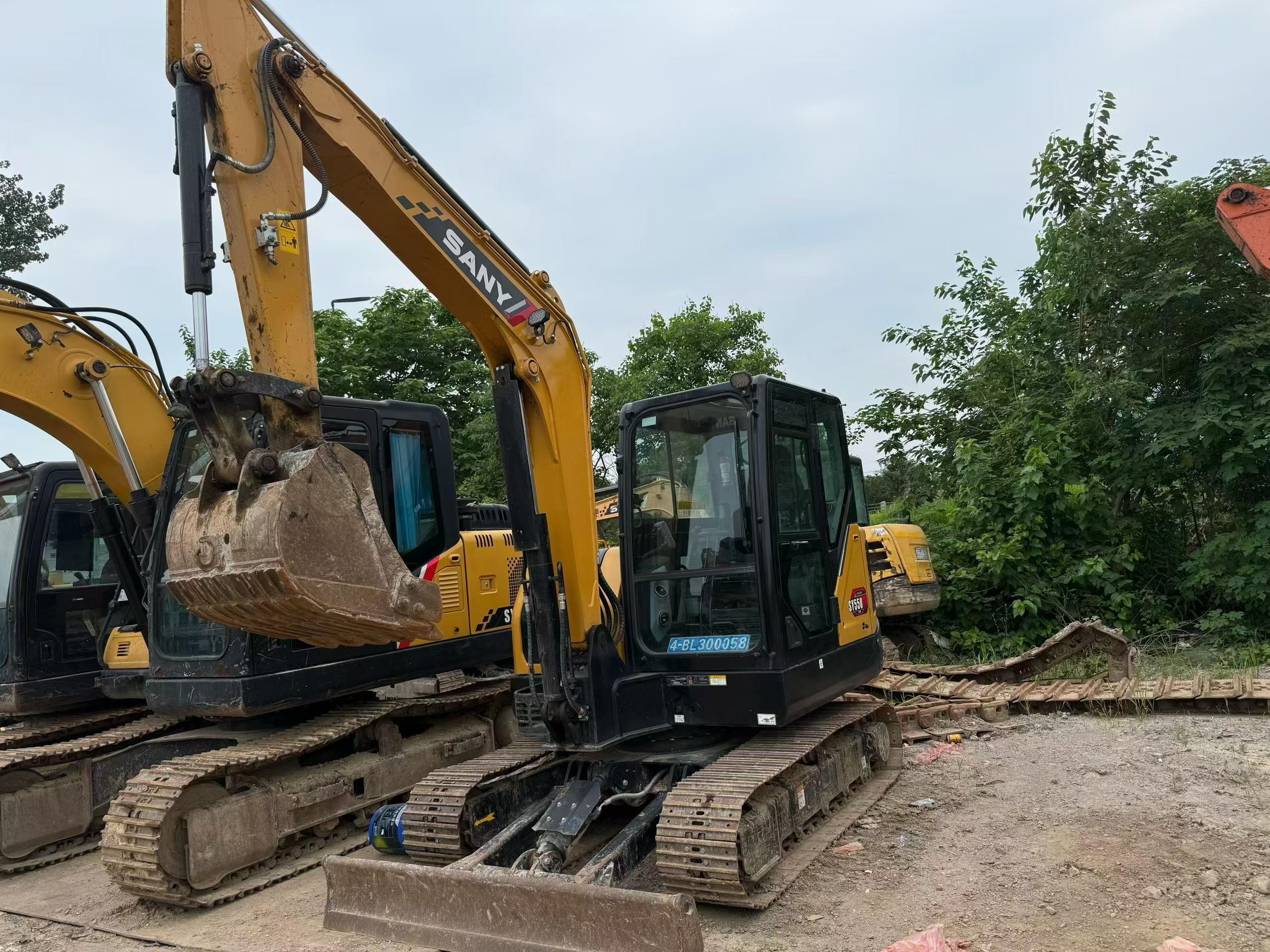 Buy Sany SY55 Used Excavator / 2