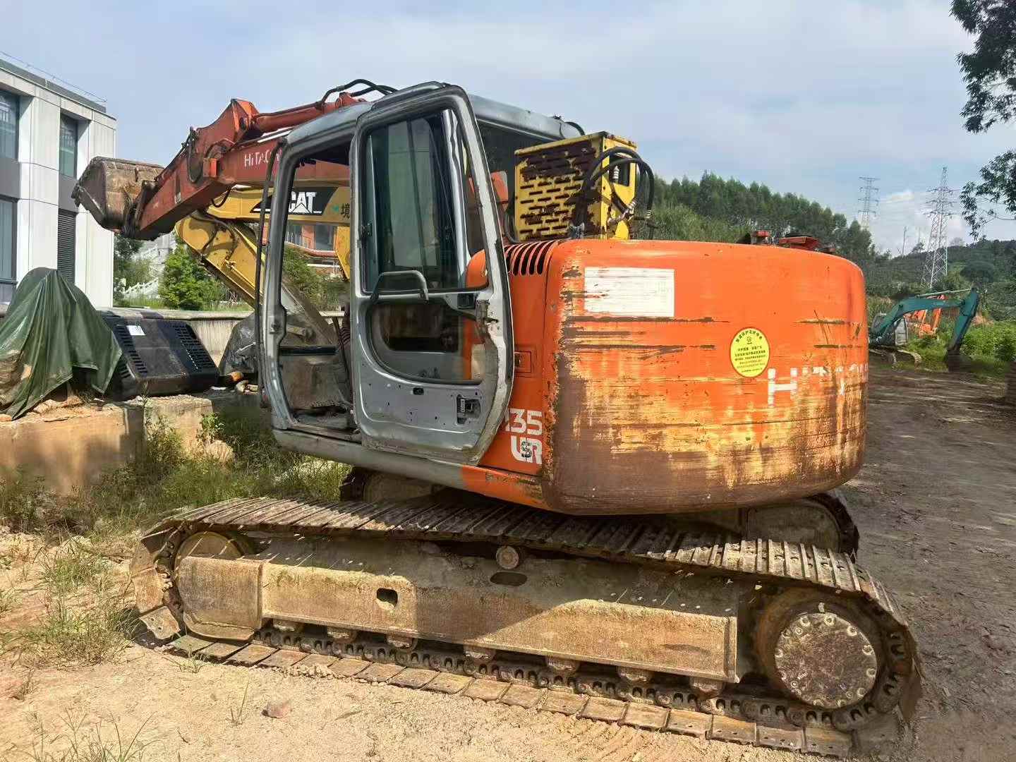 Buy Hitachi ZX135US Used Excavator / 4