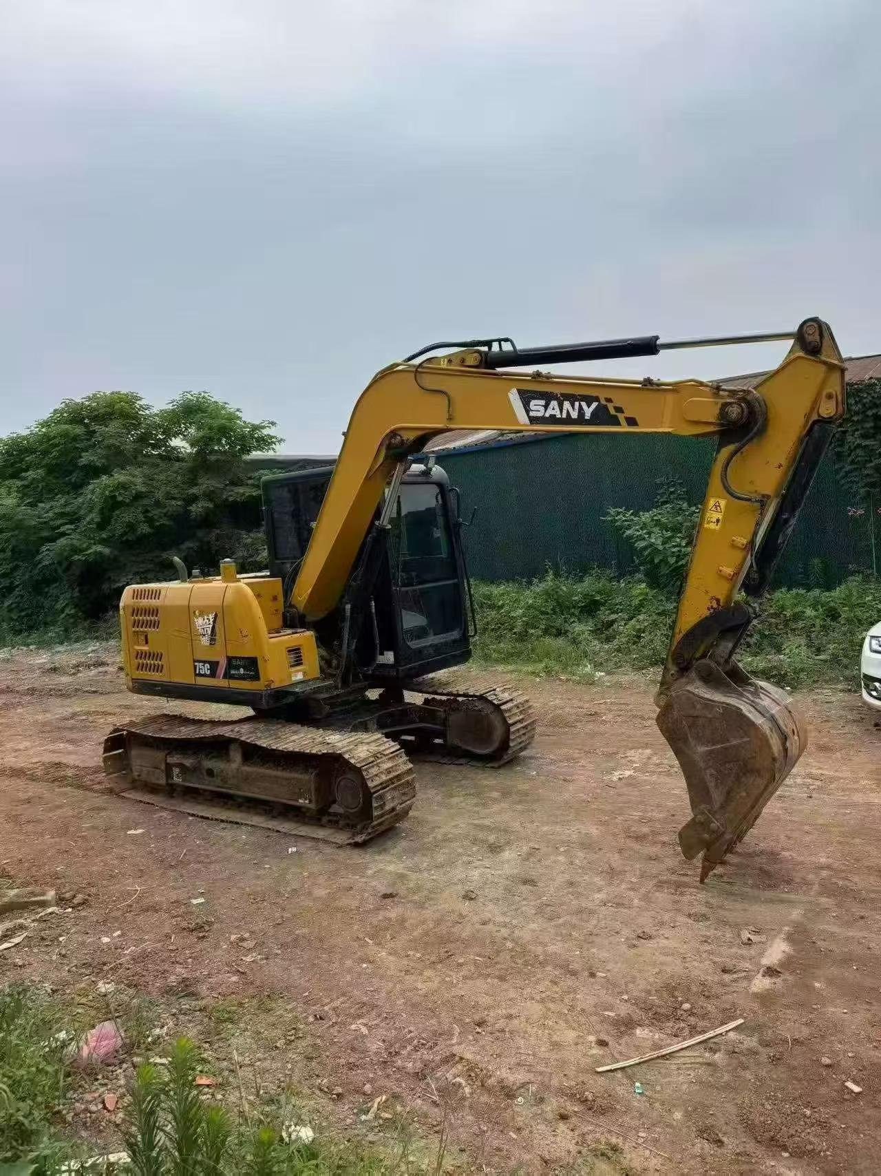 Buy Sany SY75 Used Excavator / 9