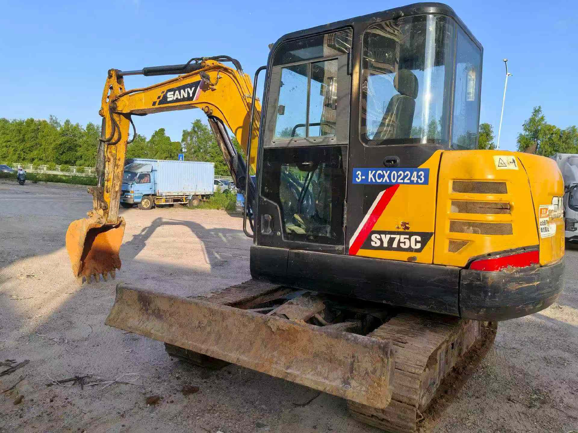 Buy Sany SY55 Used Excavator / 3