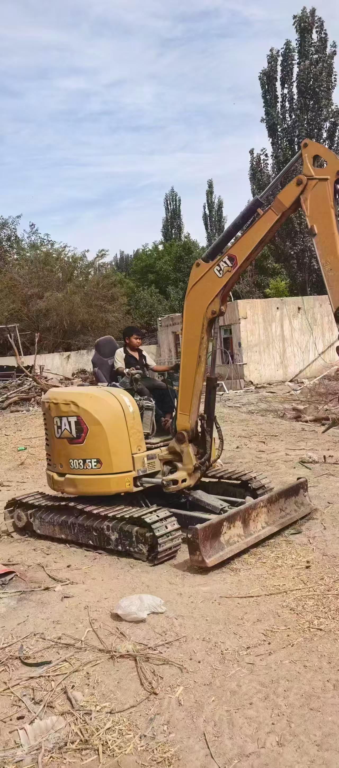 Buy Caterpillar 303E Used Excavator / 3