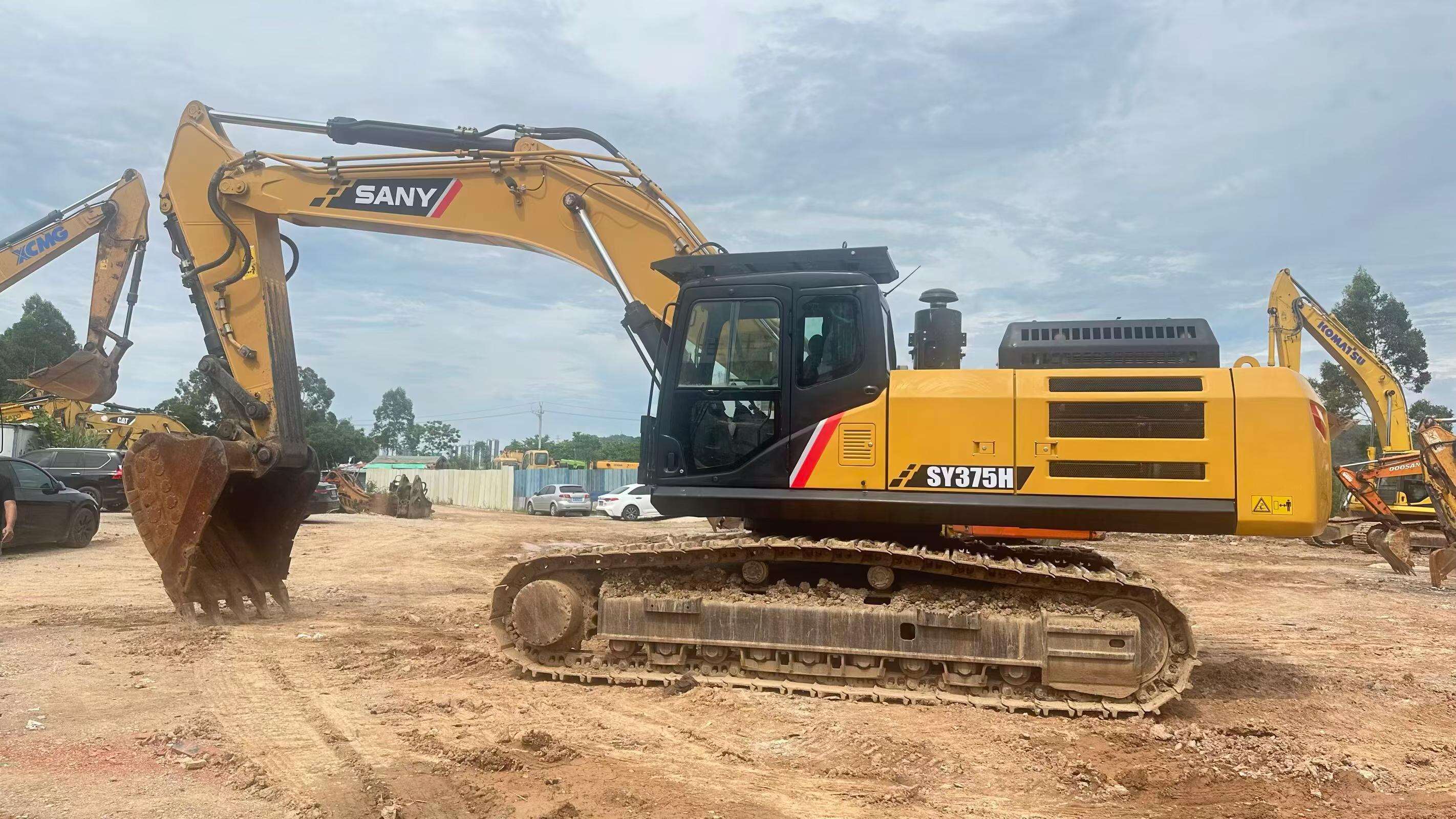 Buy Sany SY375H Used Excavator / 3