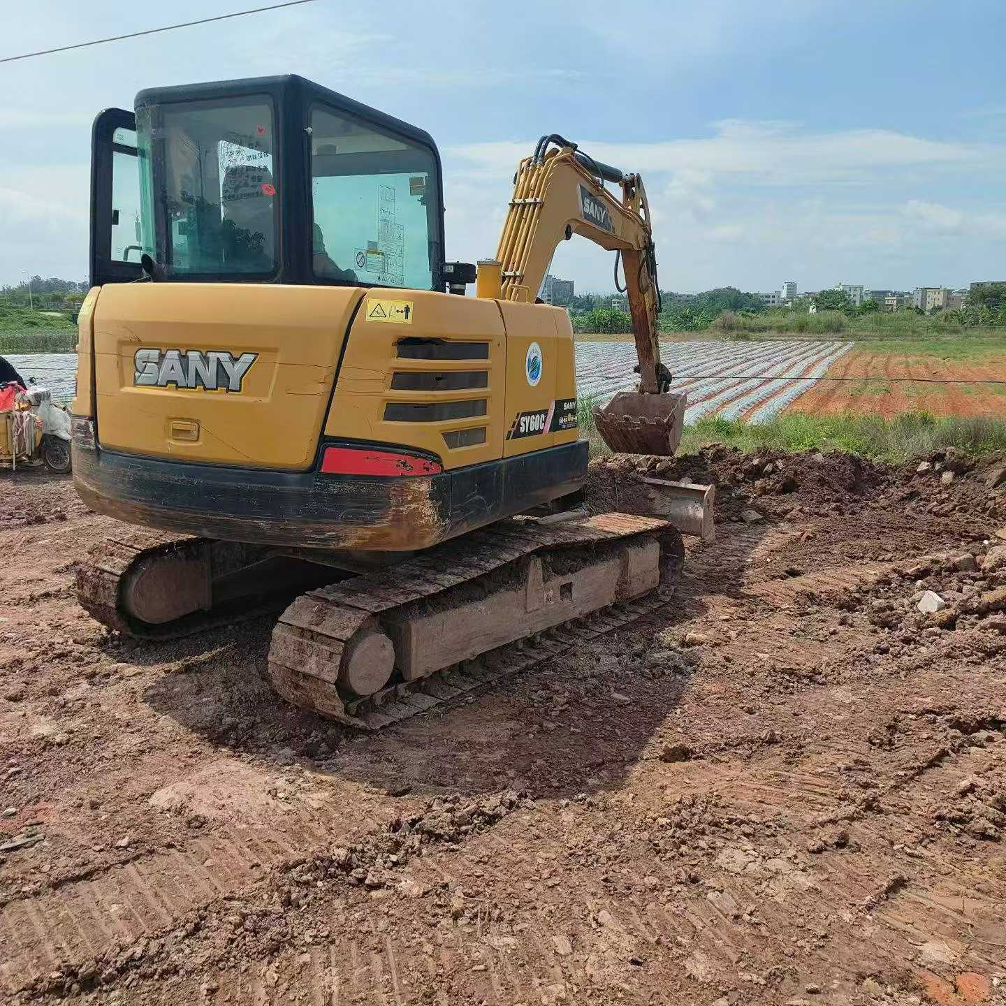 Buy Sany SY60 Used Excavator / 3