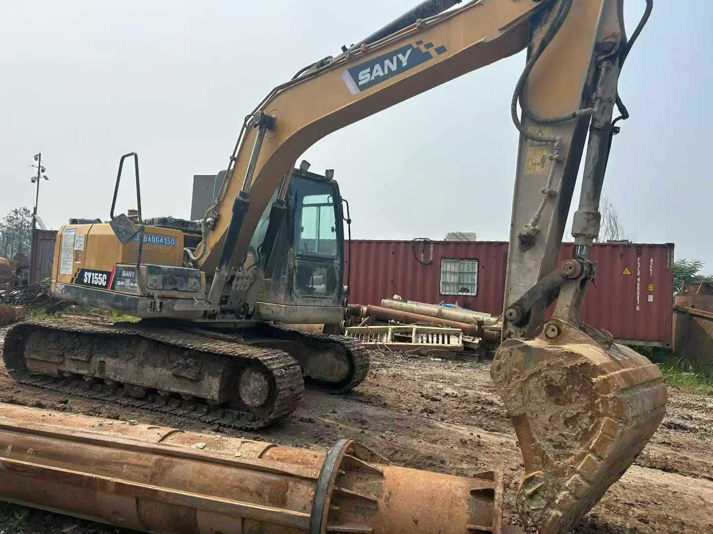 Buy Sany SY135 Used Excavator / 4