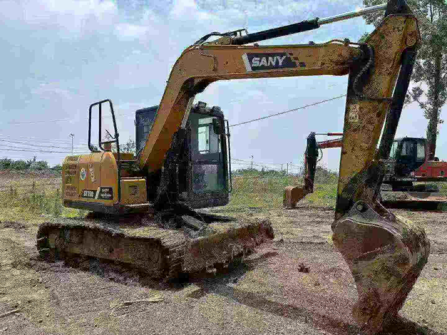 Buy Sany SY75 Used Excavator / 2