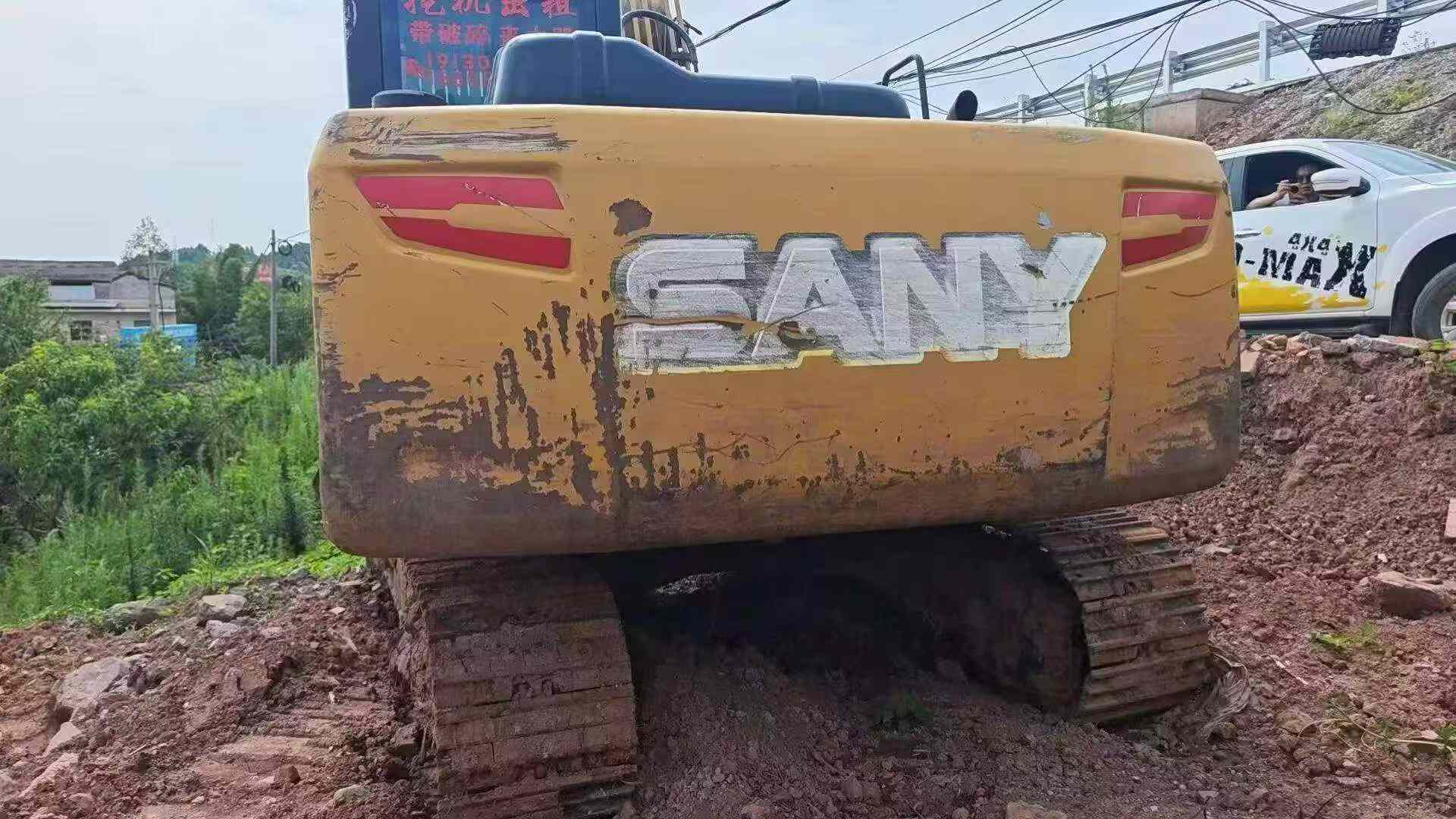 Buy Sany SY155C Used Excavator / 4