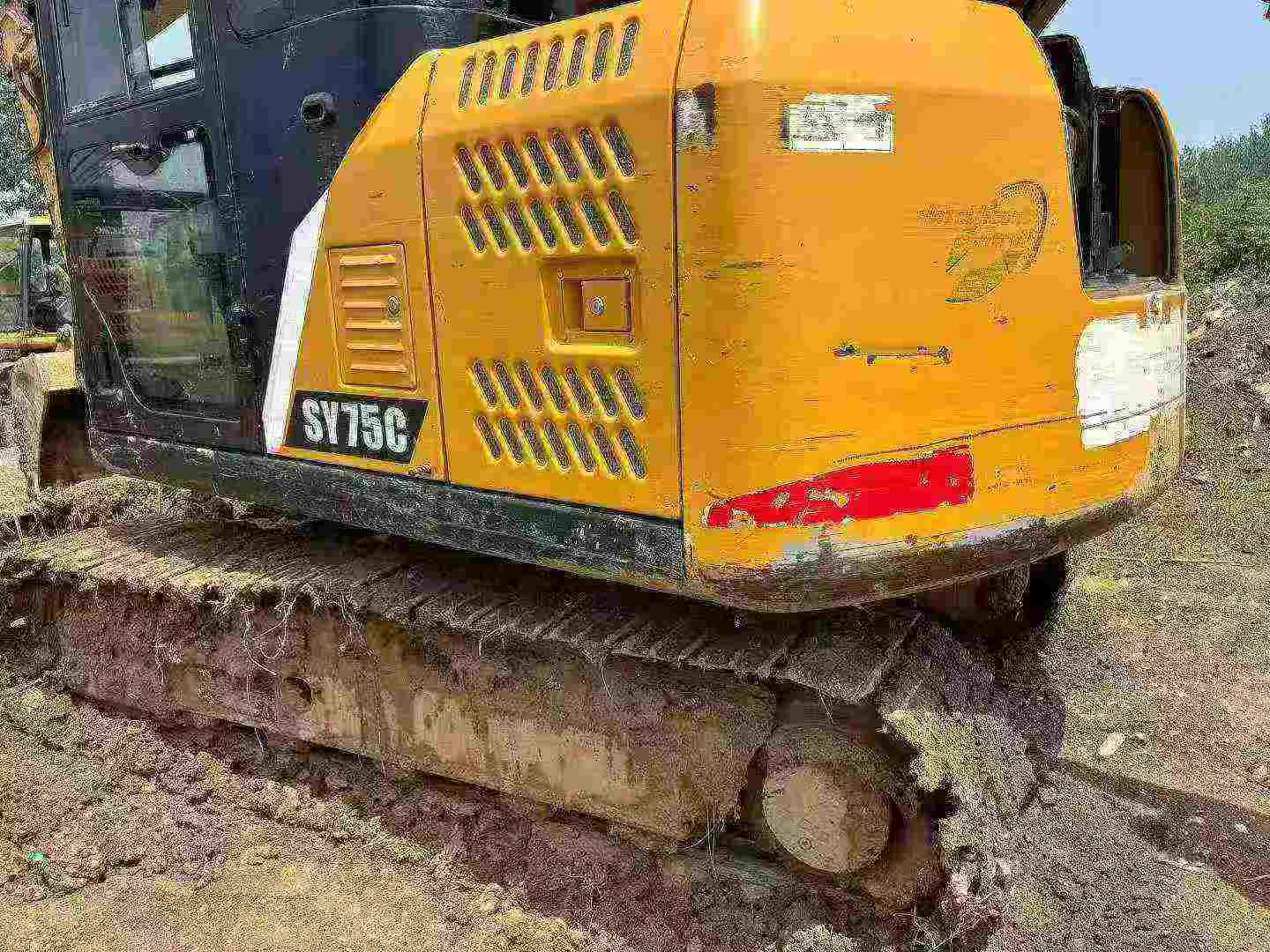 Buy Sany SY75 Used Excavator / 8